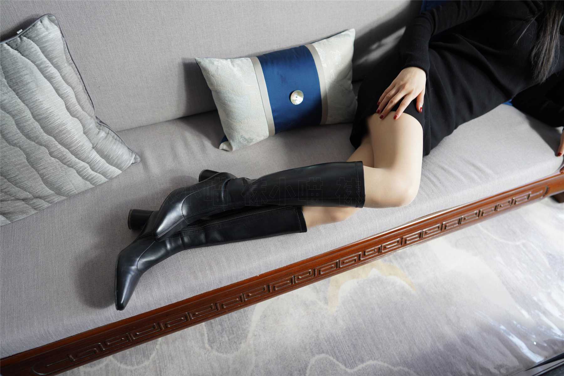 图片[92]-[kittyWawa袜小喵] KT264 《黑短裙与靴》[100P] – 速更版-美库