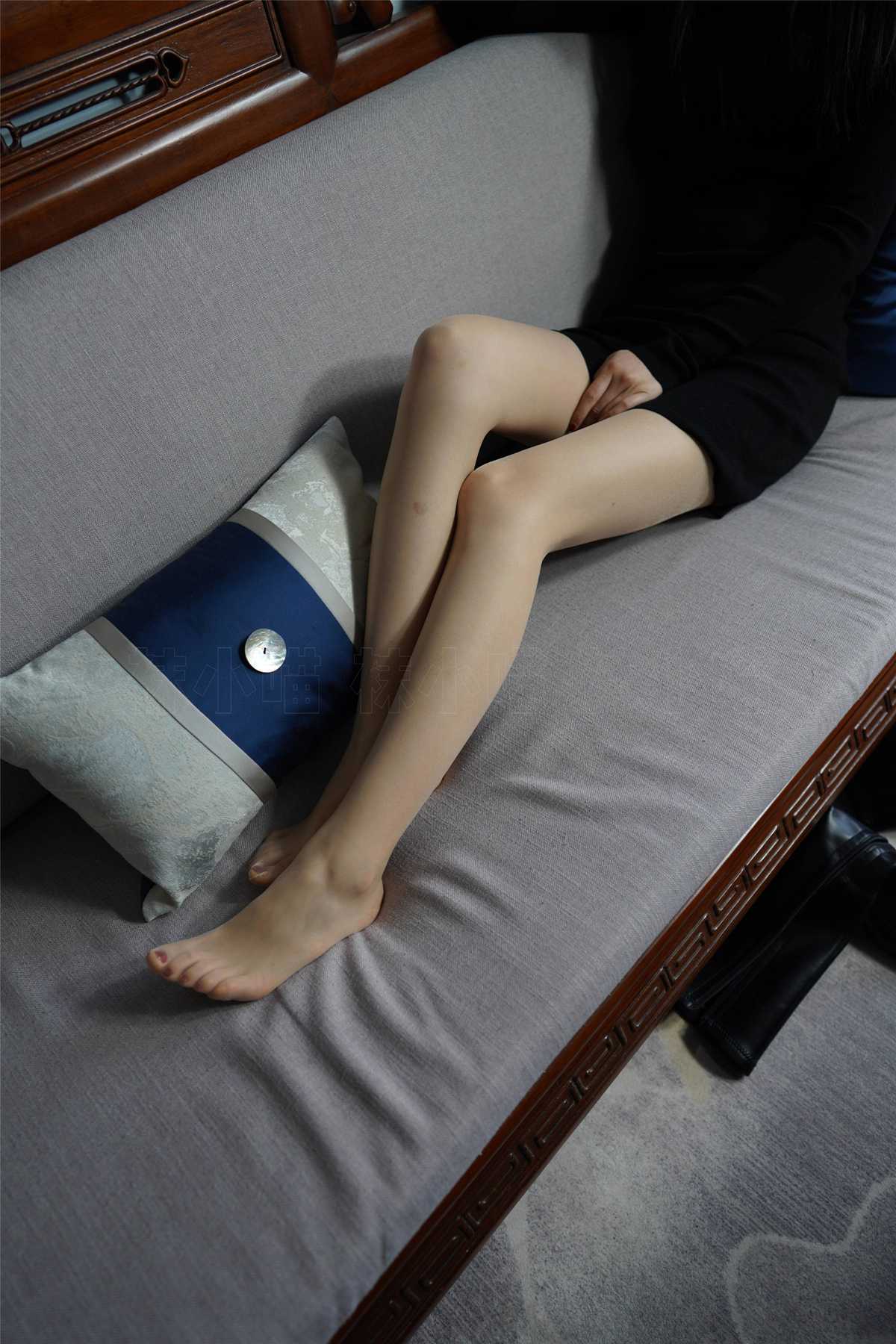 图片[3]-[kittyWawa袜小喵] KT264 《黑短裙与靴》[100P] – 速更版-美库