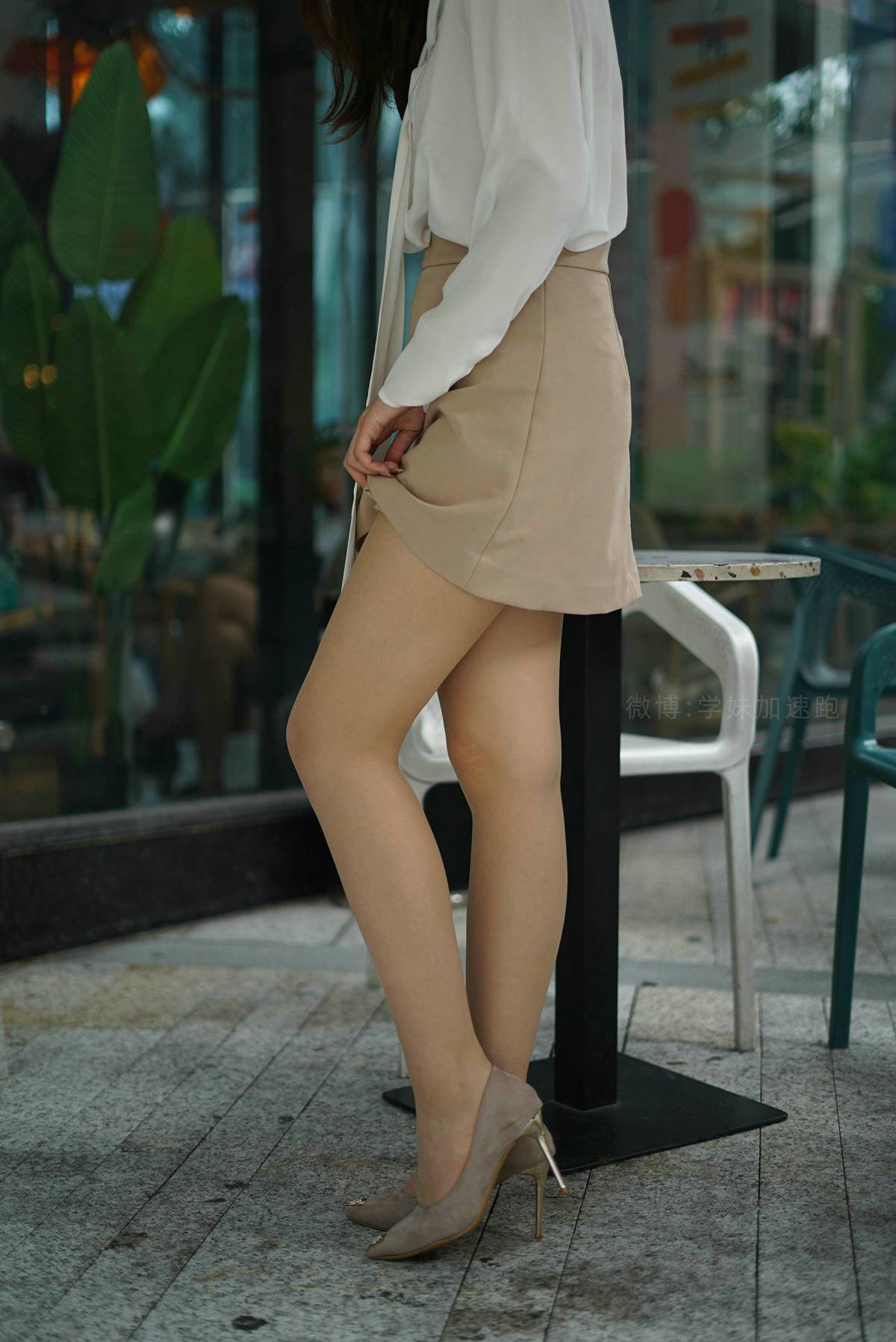 图片[22]-[学妹加速跑] XM093《OL小欣怡》[58P] – 速更版-美库