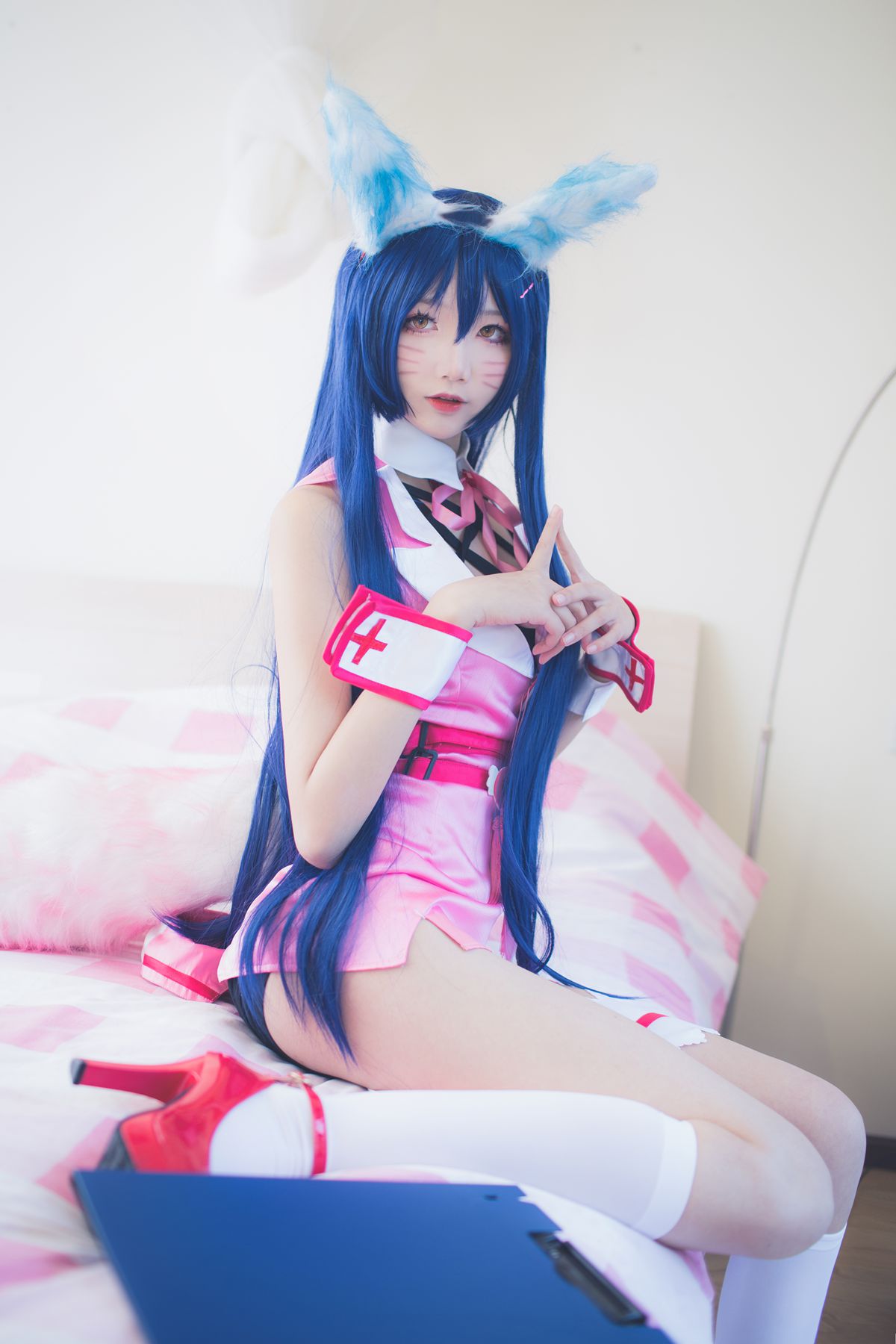 图片[17]-清纯少女 五更百鬼 阿狸护士服 – 速更版-美库