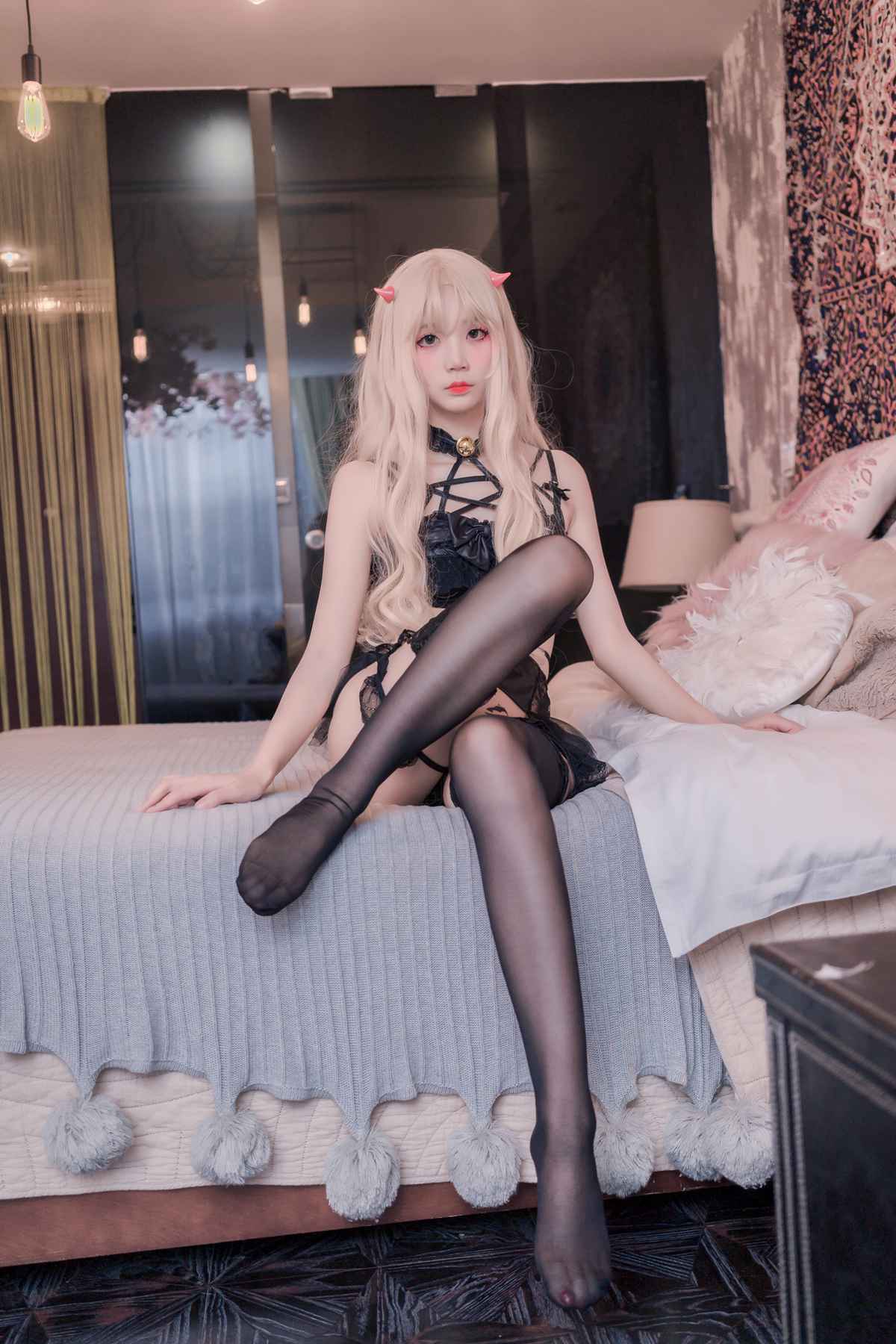 图片[76]-清纯少女 五更百鬼 黑白 – 速更版-美库