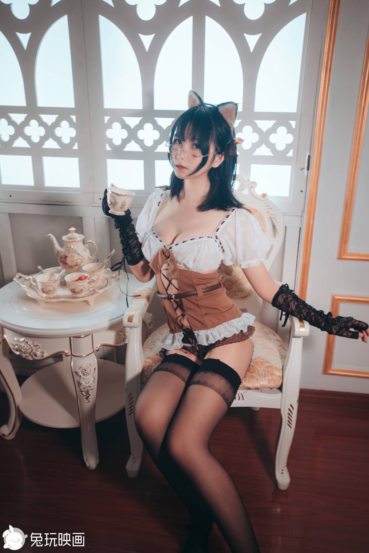 图片[18]-逐月Su 兽耳娘的茶话会 [36P] – 速更版-美库