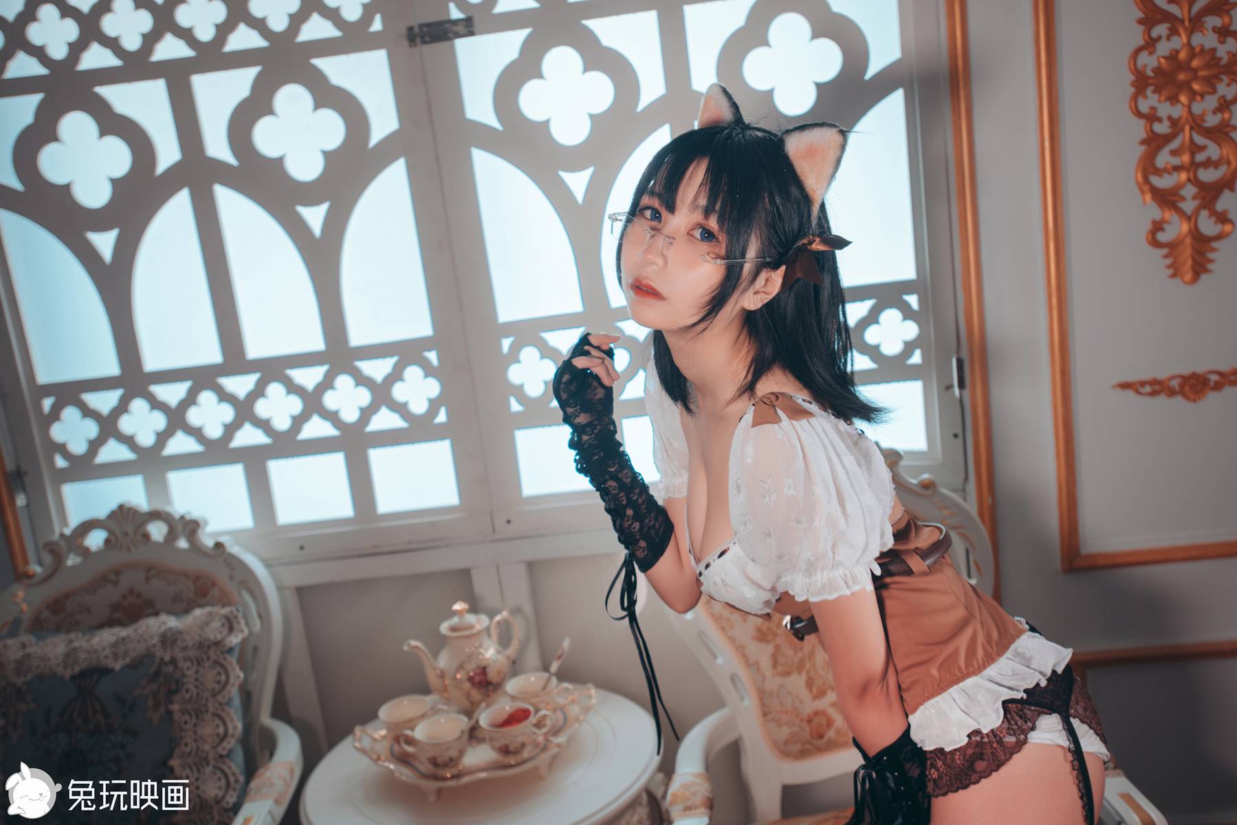 图片[36]-逐月Su 兽耳娘的茶话会 [36P] – 速更版-美库