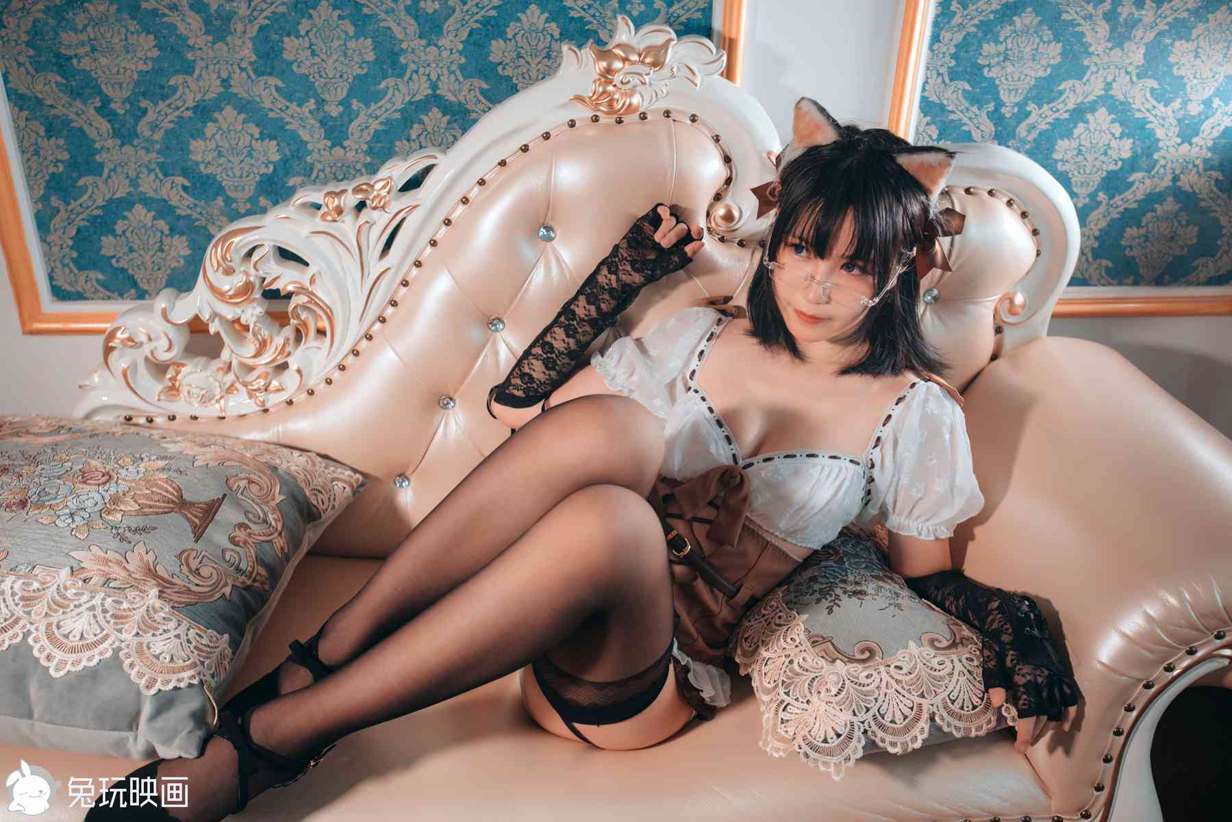 图片[33]-逐月Su 兽耳娘的茶话会 [36P] – 速更版-美库