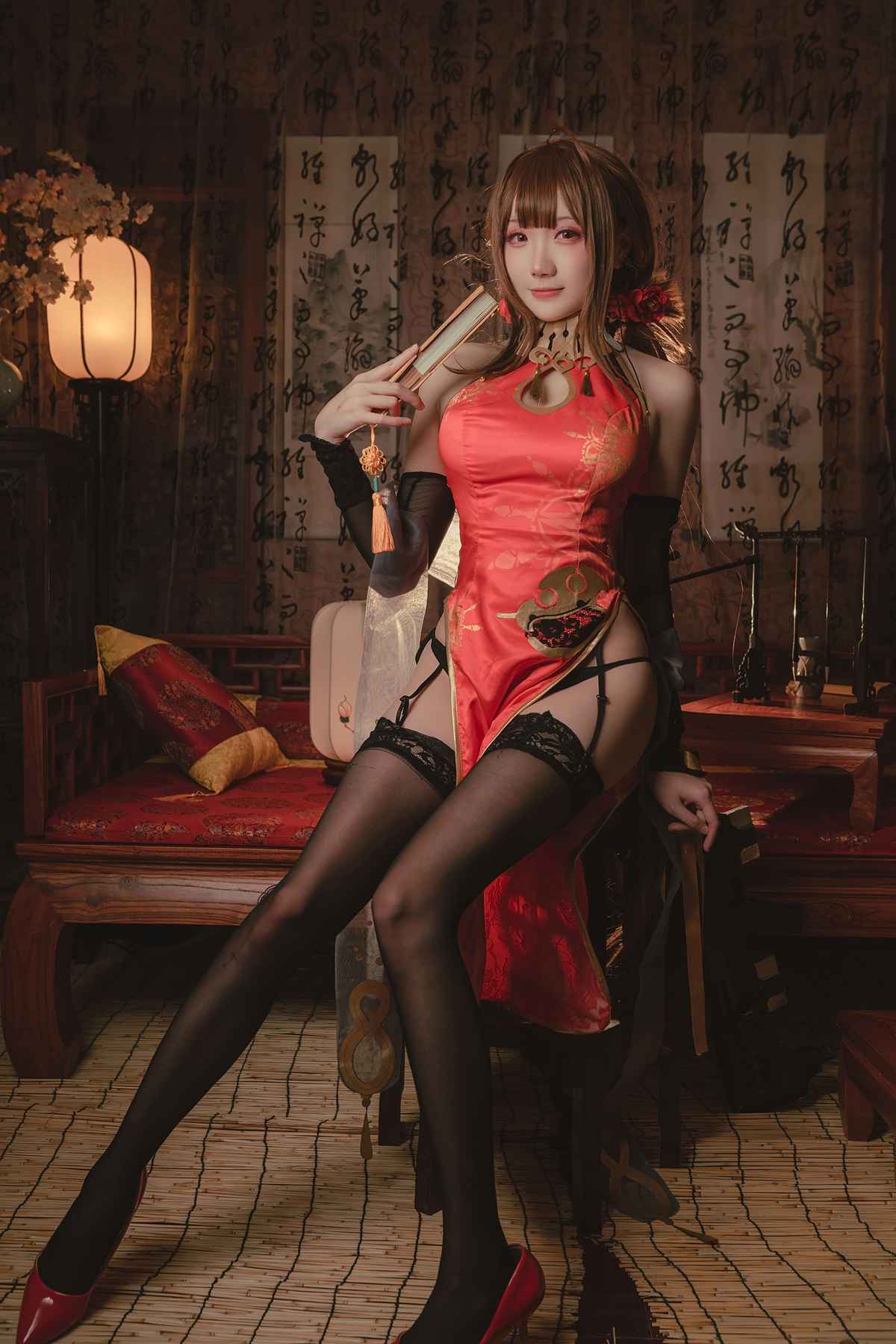 图片[12]-瓜希酱 – DSR-50 红牡丹[16P] – 速更版-美库