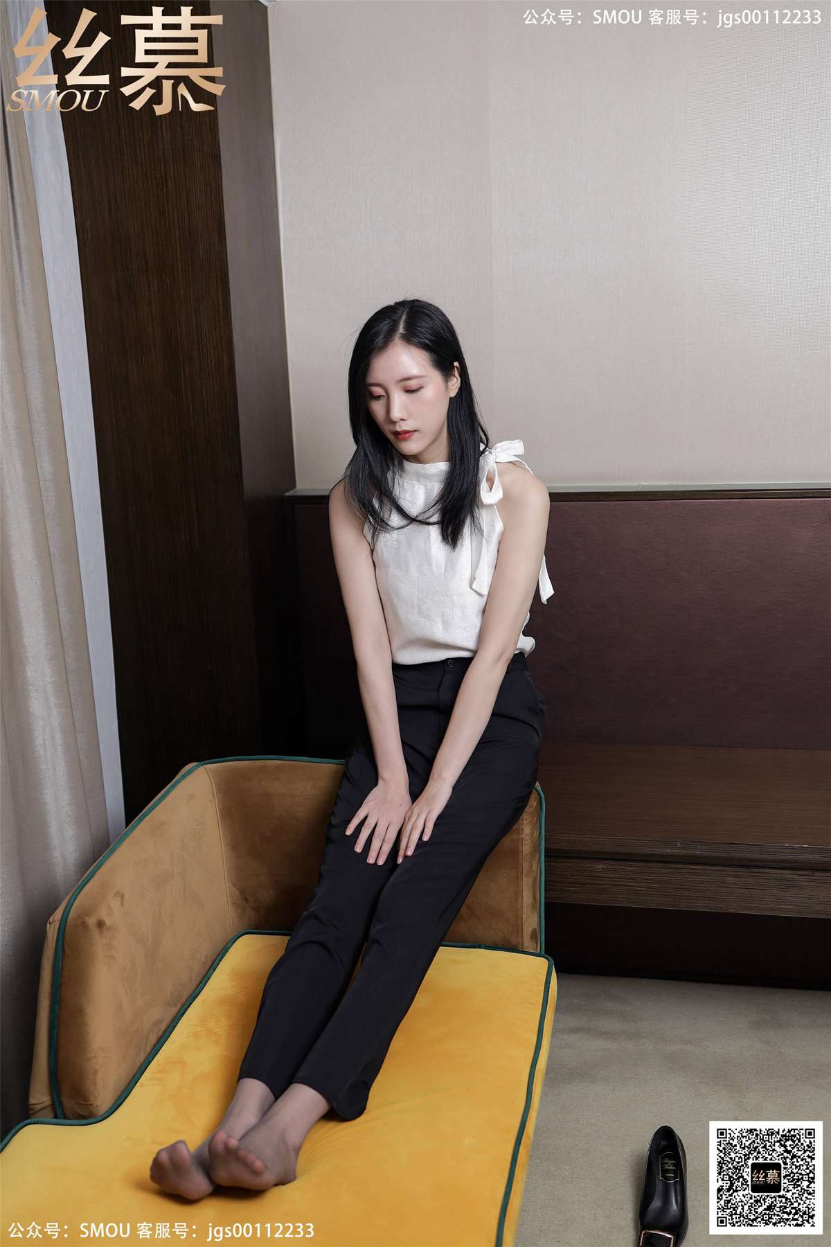 图片[46]-[丝慕GIRL]SM425 天天一元 紫宁《高腰OL西裤袜》[64P] – 速更版-美库