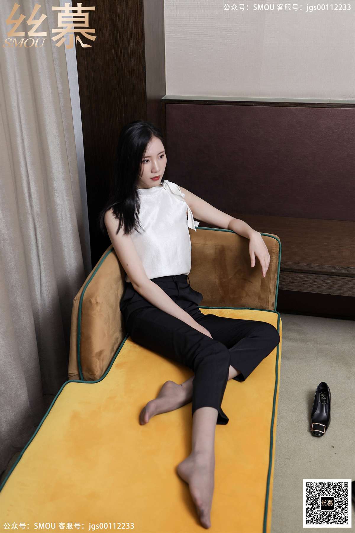 图片[43]-[丝慕GIRL]SM425 天天一元 紫宁《高腰OL西裤袜》[64P] – 速更版-美库