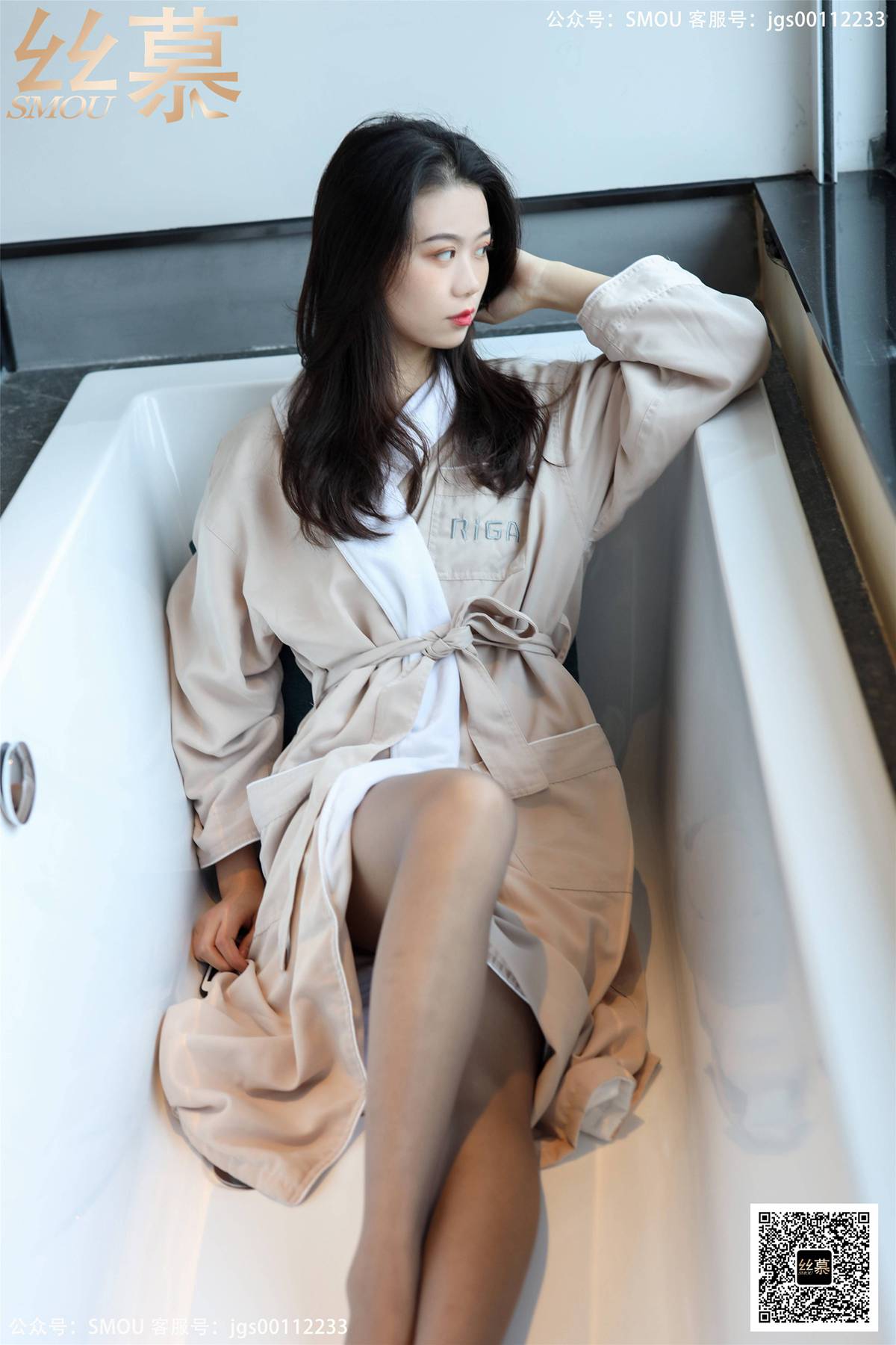 图片[23]-[丝慕GIRL]SM424 天天一元 芝芝《BONAS灰色薄款袜》[59P] – 速更版-美库