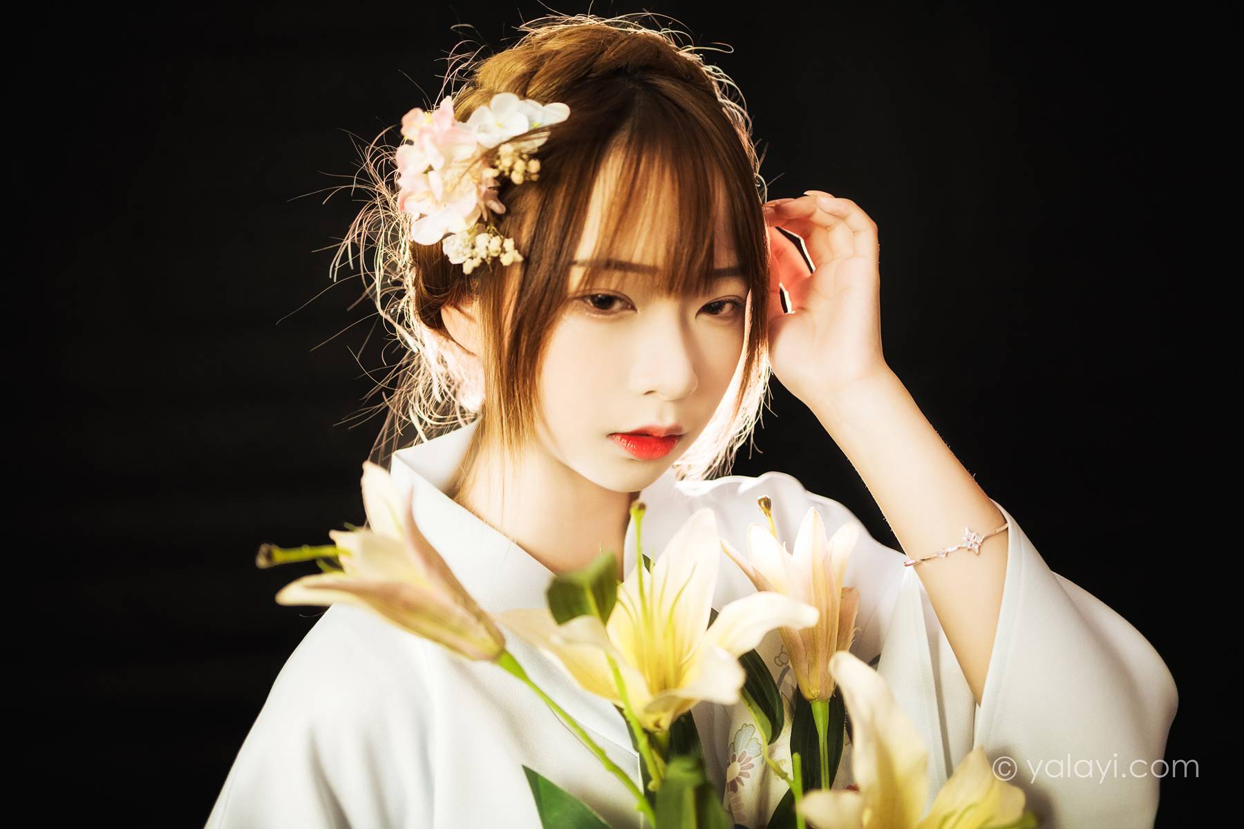 图片[21]-[YALAYI雅拉伊]2021.01.04 NO.747 神明少女 阿禾[38P] – 速更版-美库