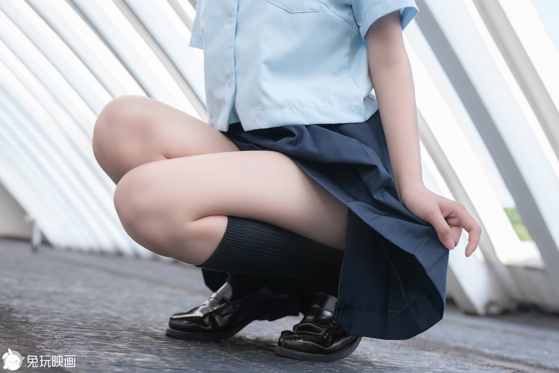 兔玩映画 C165 绝对领域制服裙 [41P] – 优选-优选资源网