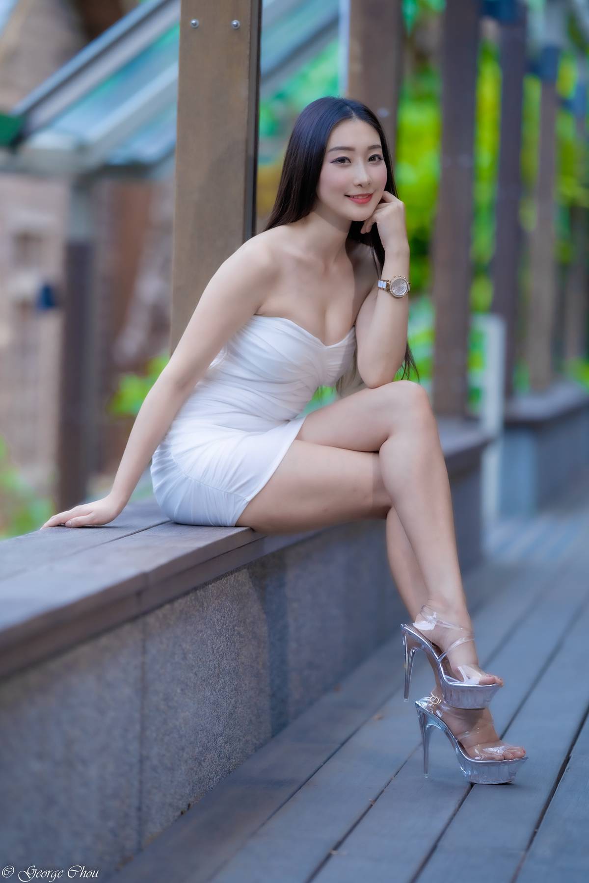 唯美街拍 NO.017吳小葵 純白小禮服涼高美腿 [34P] – 优选-优选资源网