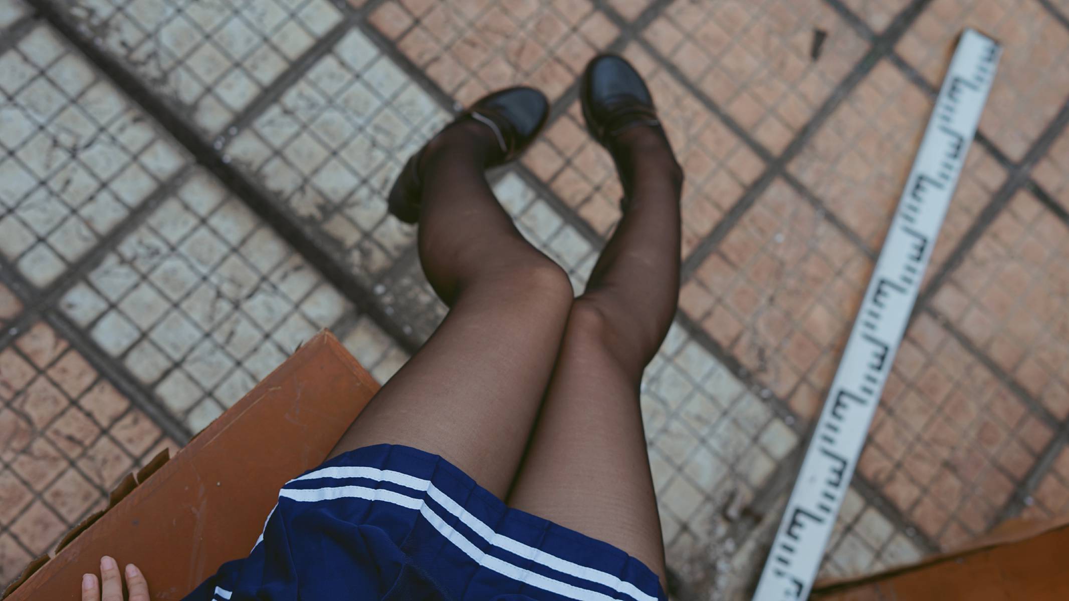 图片[2]-清纯少女 五更百鬼 学姐校服-翎羽暗房