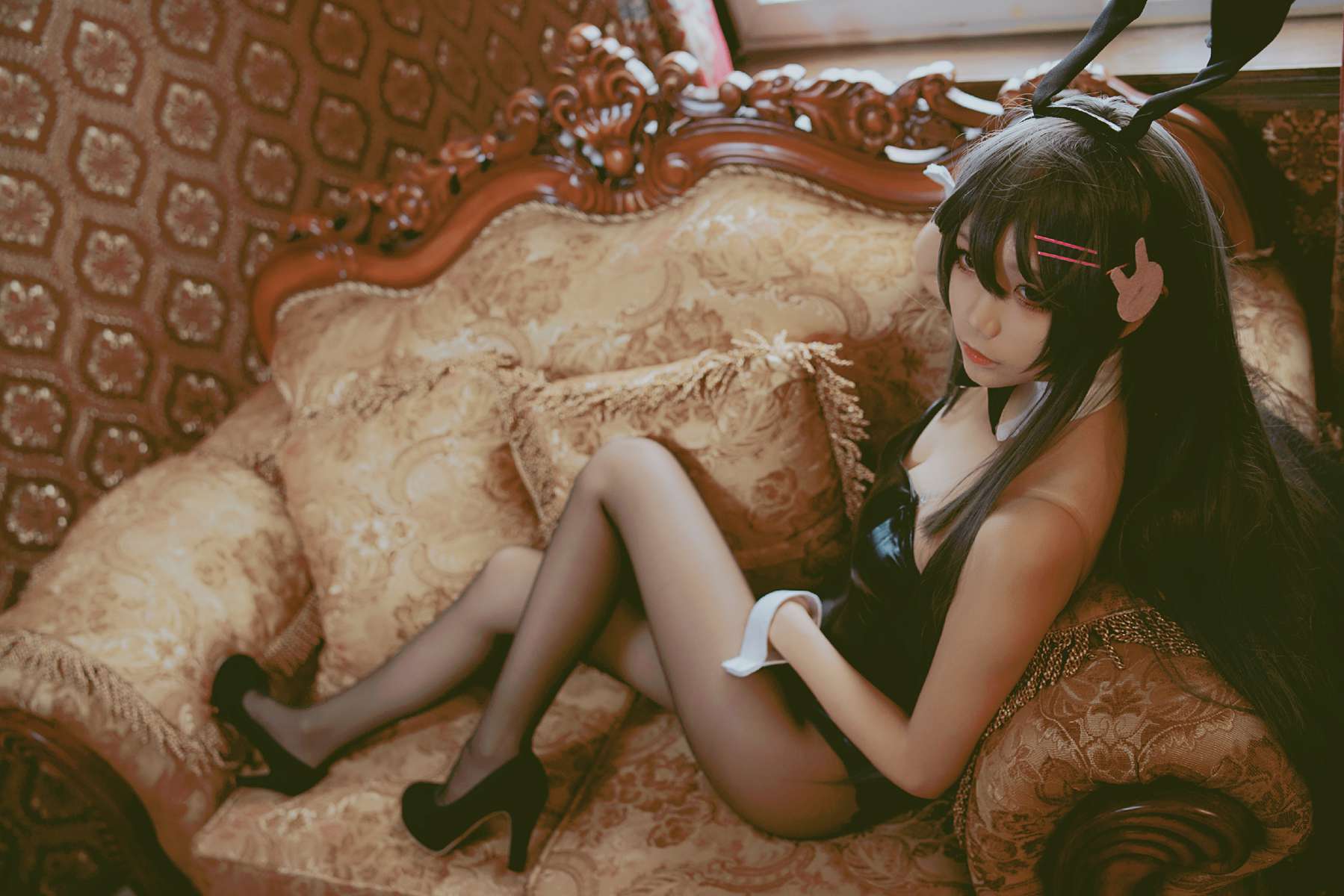 图片[20]-清纯少女 五更百鬼 樱岛麻衣兔女郎 – 速更版-美库