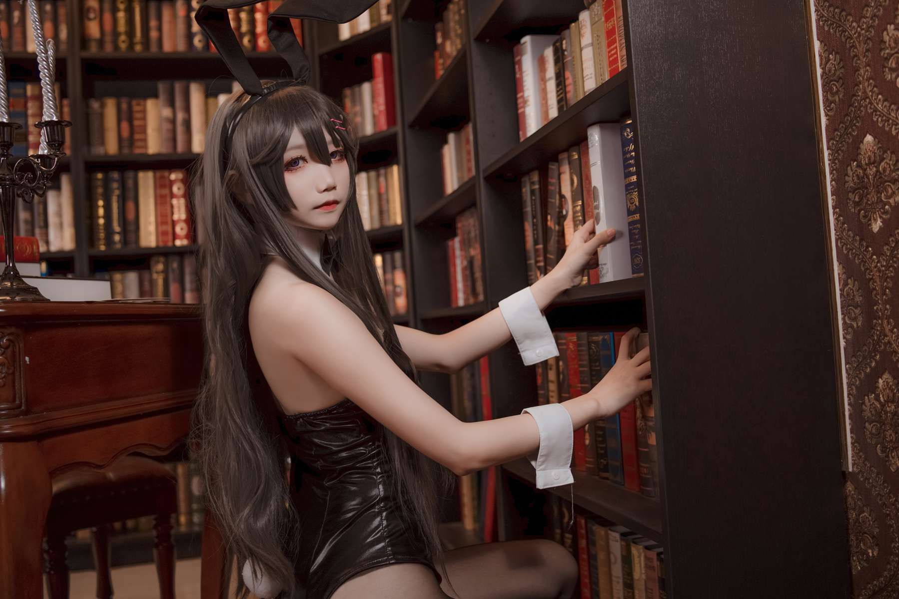 图片[33]-清纯少女 五更百鬼 樱岛麻衣兔女郎 – 速更版-美库