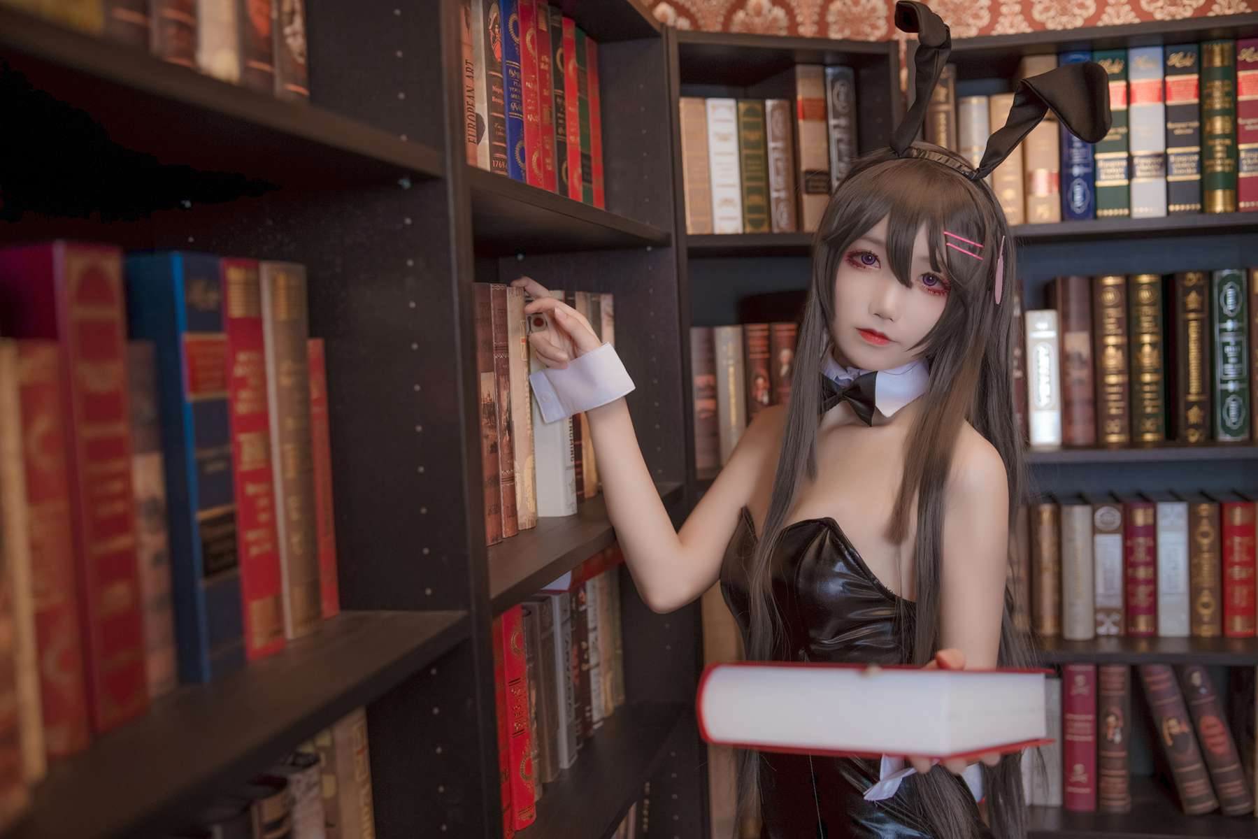 图片[35]-清纯少女 五更百鬼 樱岛麻衣兔女郎 – 速更版-美库