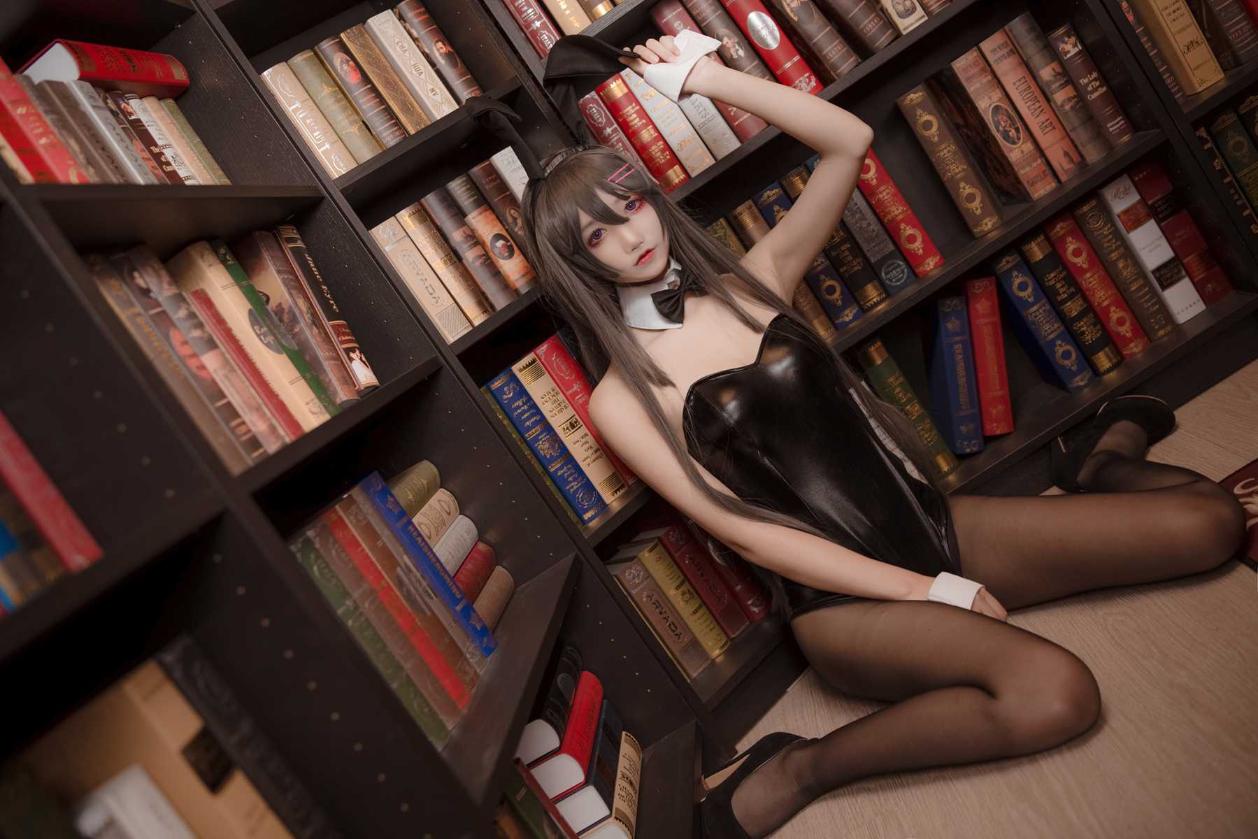 图片[37]-清纯少女 五更百鬼 樱岛麻衣兔女郎 – 速更版-美库