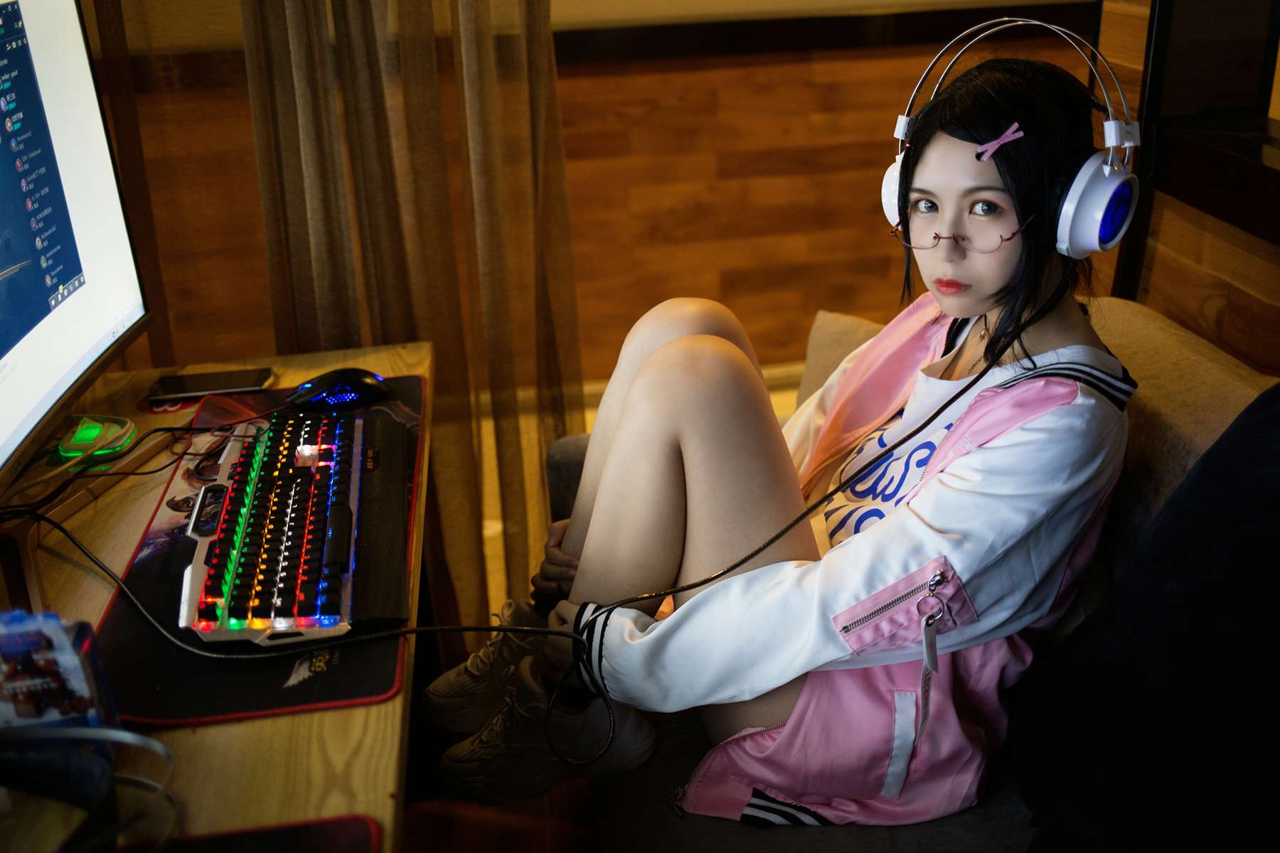 图片[22]-逐月Su 网吧历险记 [23P] – 速更版-美库