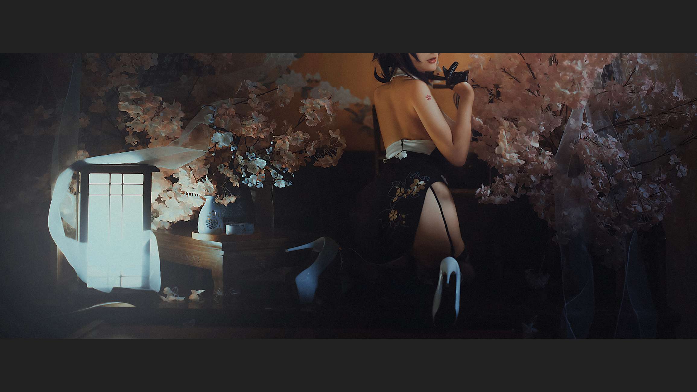 图片[11]-樱落酱w 2020吾妻旗袍[20P] – 速更版-美库