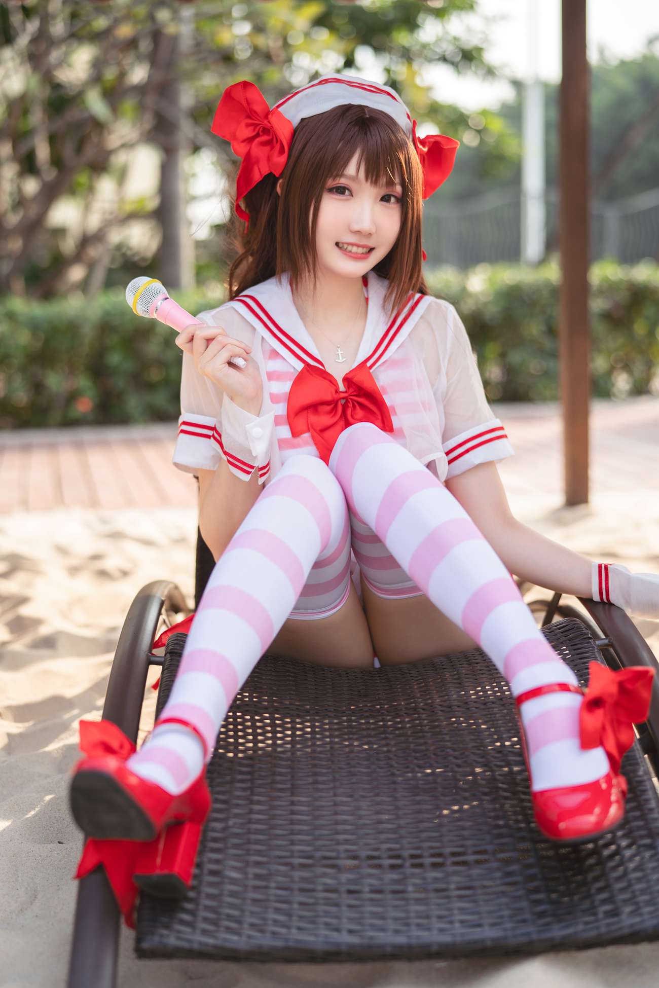 图片[12]-瓜希酱 – 岛村卯月 泳衣[30P] – 速更版-美库