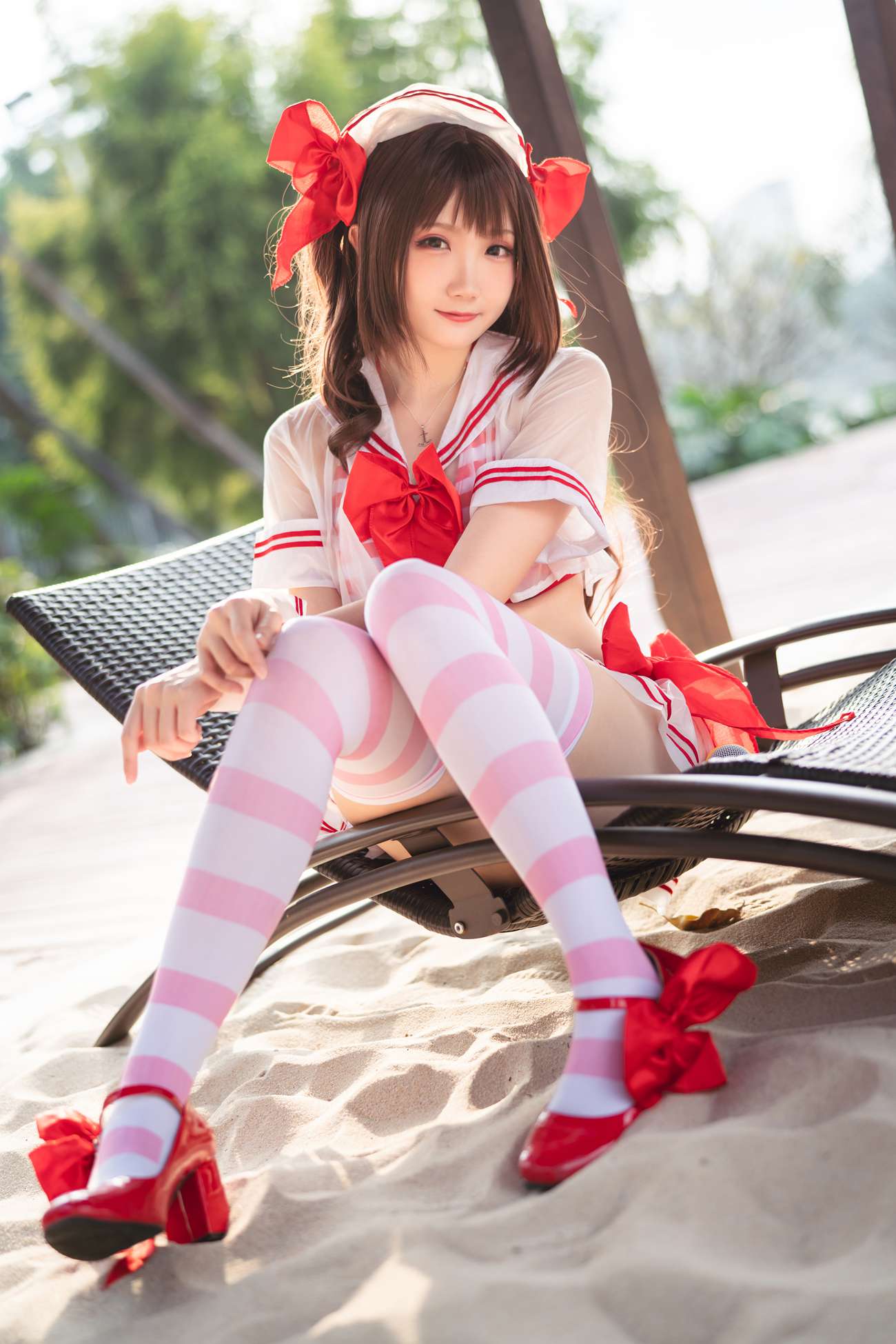 图片[19]-瓜希酱 – 岛村卯月 泳衣[30P] – 速更版-美库