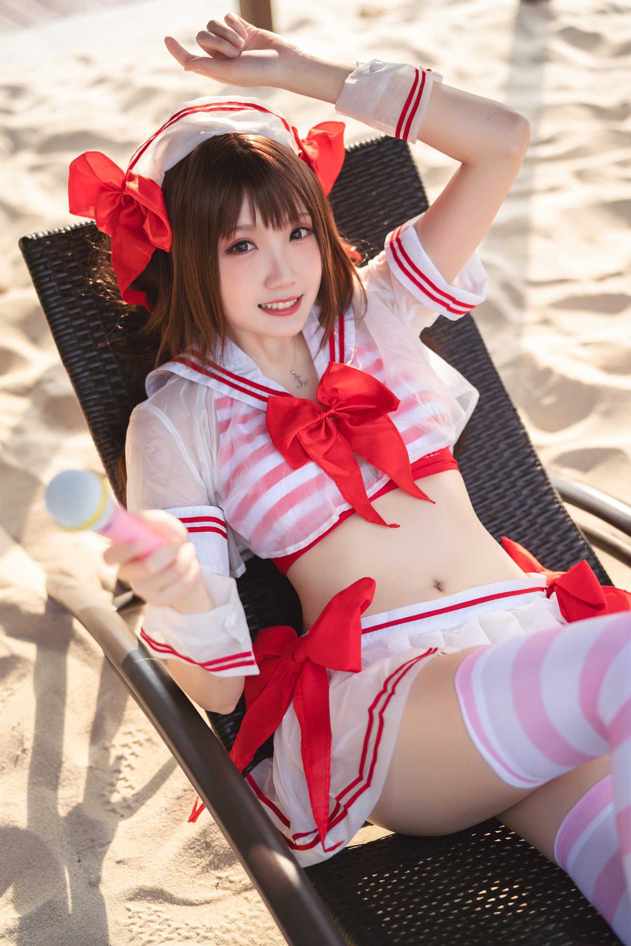 图片[32]-瓜希酱 – 岛村卯月 泳衣[30P] – 速更版-美库