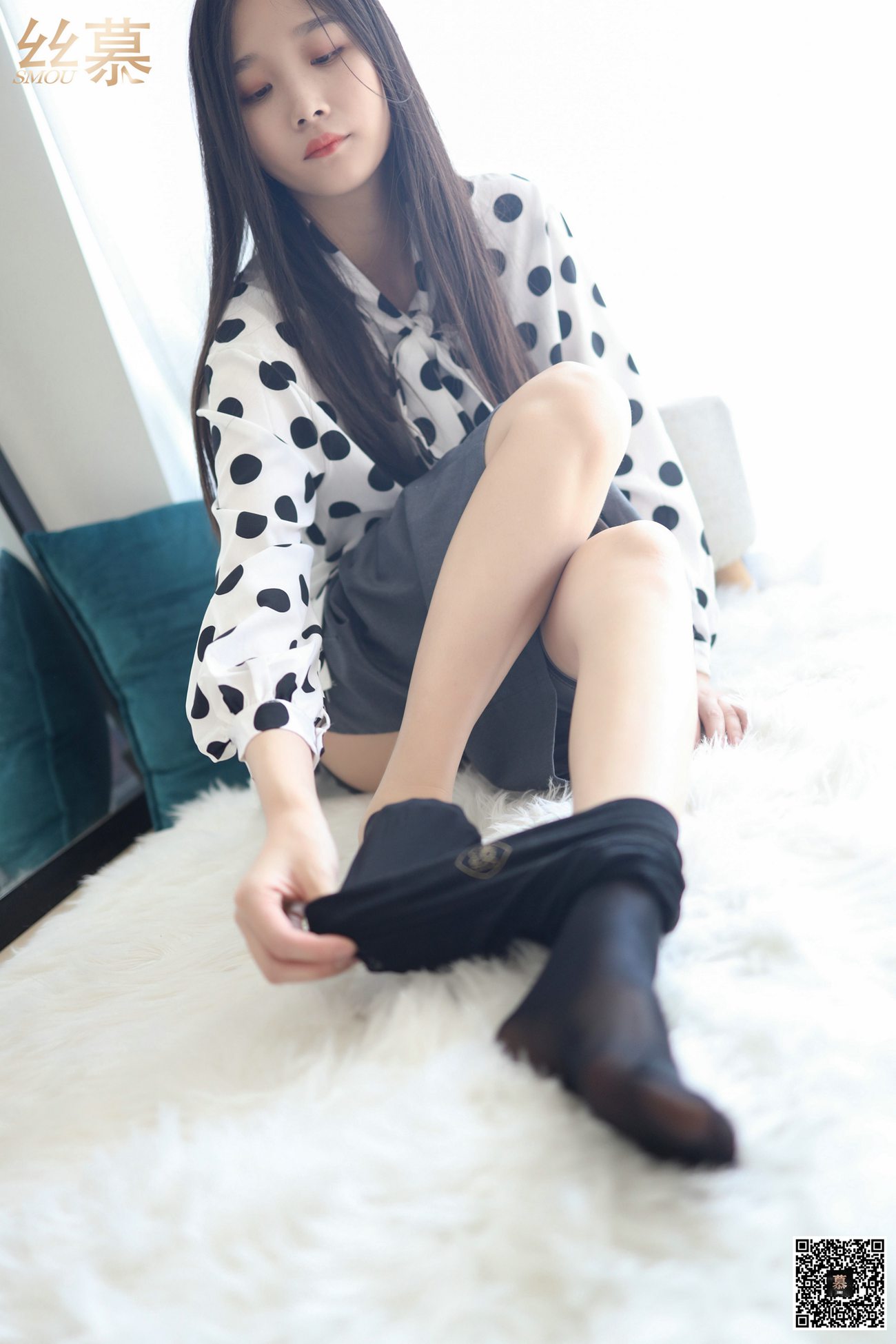 图片[22]-[丝慕GIRL]特写集 TX045 熙熙《黑丝故事》[83P] – 速更版-美库