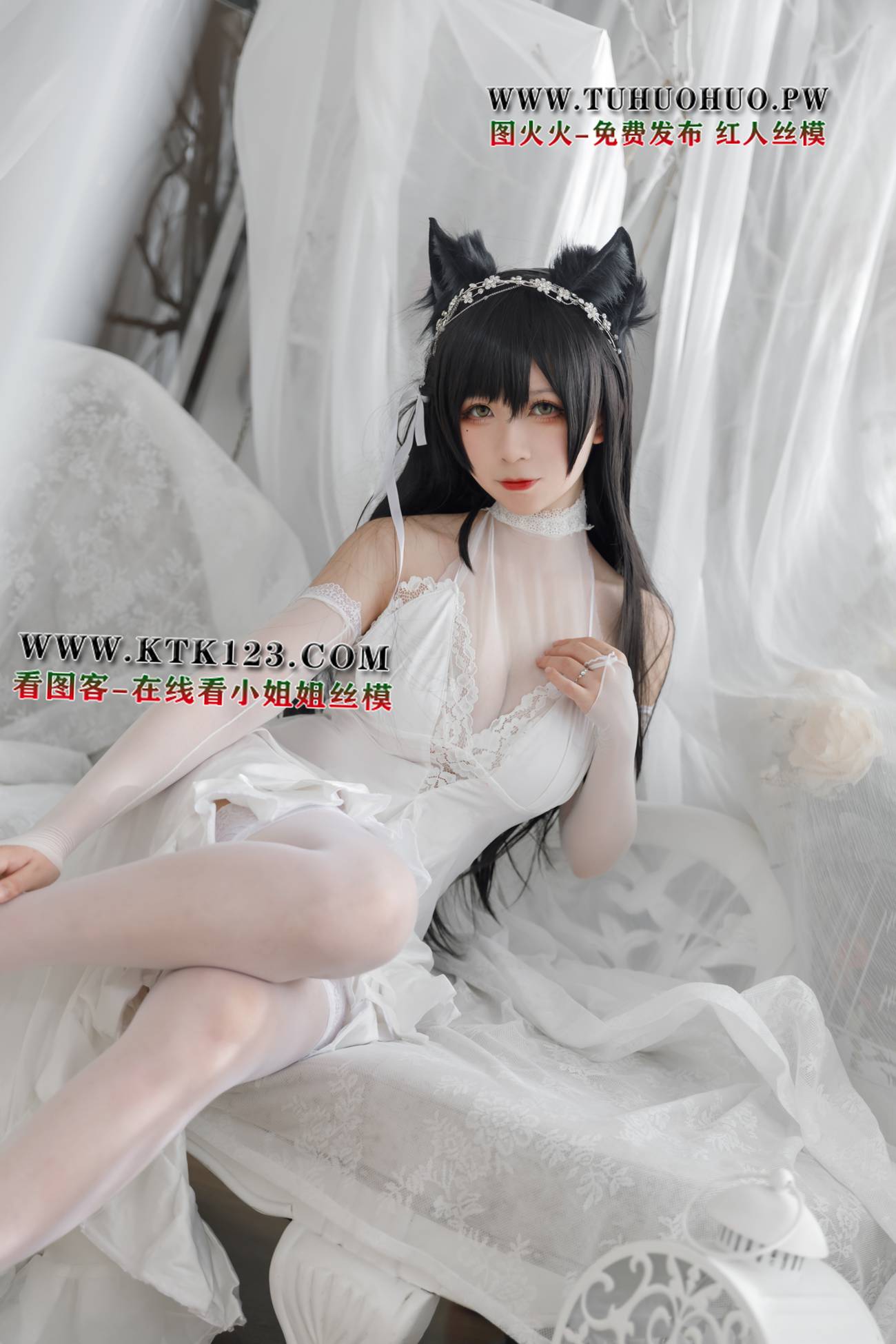 图片[11]-樱落酱w 爱宕花嫁[19P] – 速更版-美库