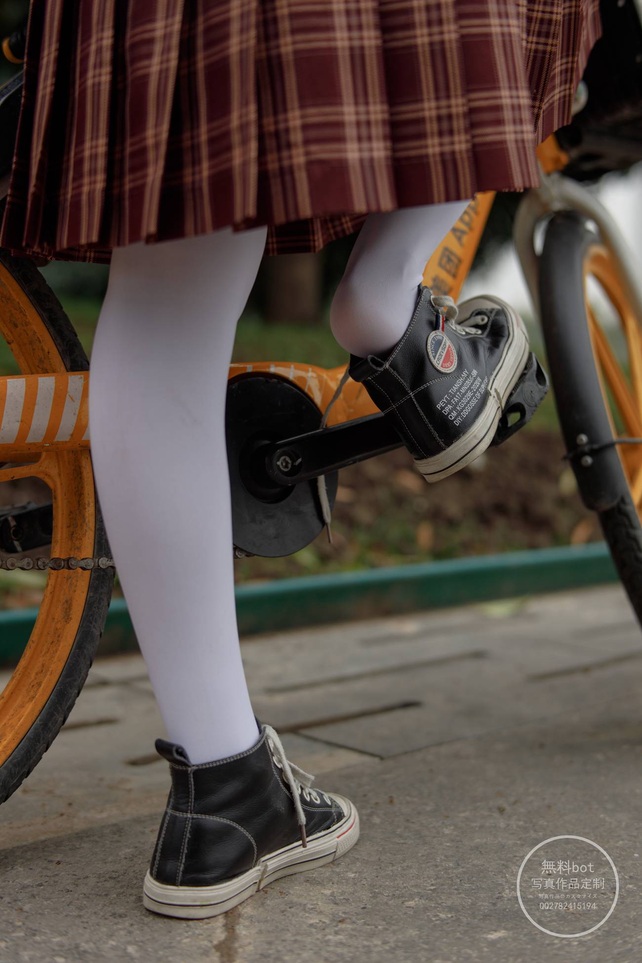 图片[17]-森萝财团写真 有料 NO.006 依依 户外白丝JK制服[90P] – 速更版-美库