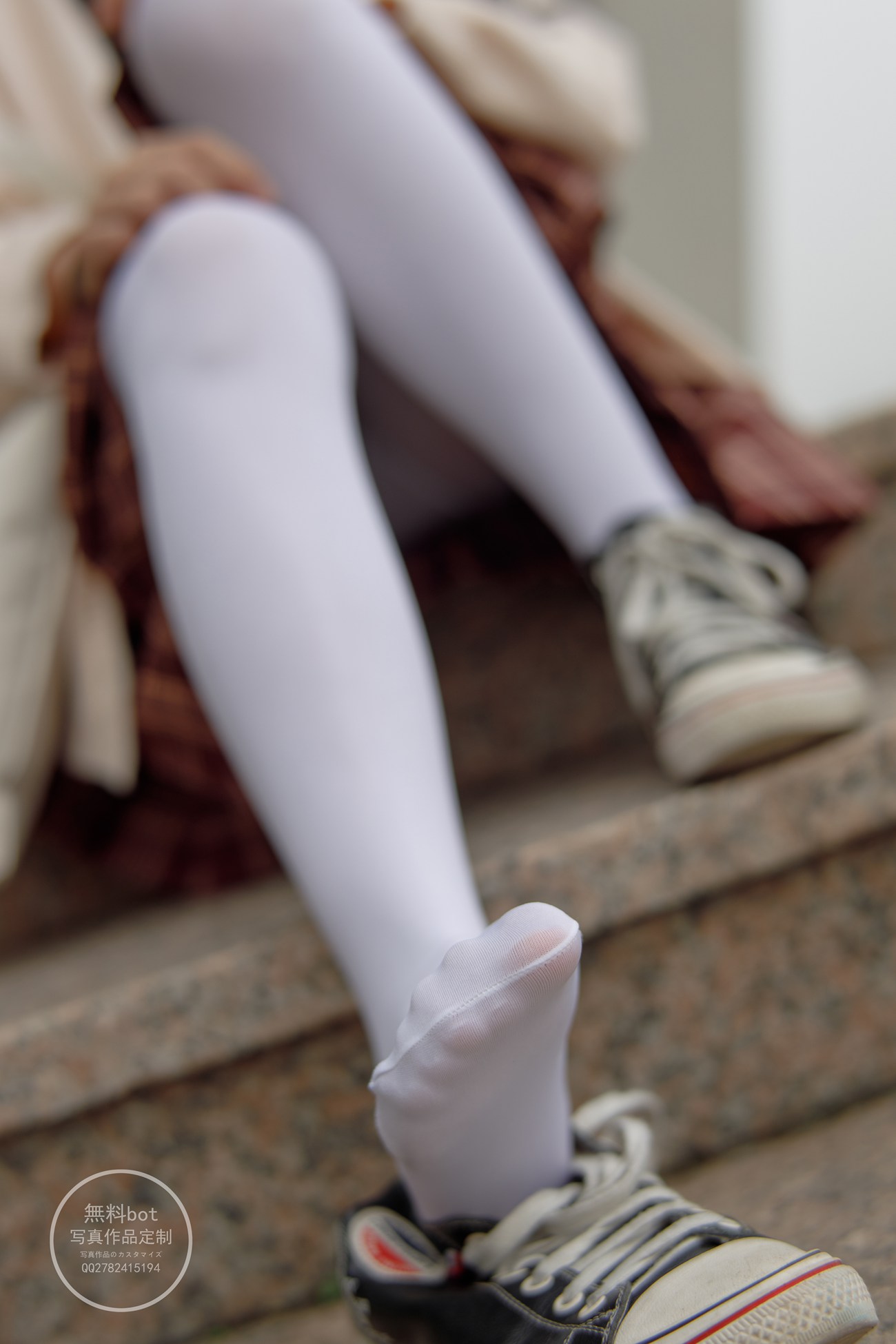 图片[21]-森萝财团写真 有料 NO.006 依依 户外白丝JK制服[90P] – 速更版-美库