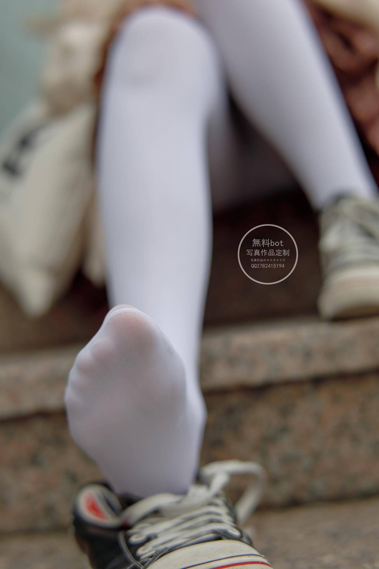 图片[22]-森萝财团写真 有料 NO.006 依依 户外白丝JK制服[90P] – 速更版-美库