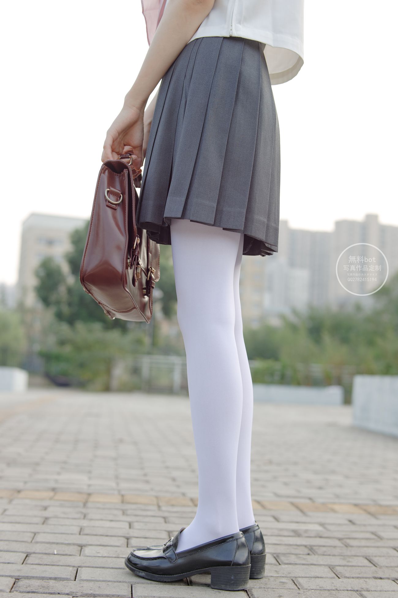 图片[30]-森萝财团写真 有料 NO.006 依依 户外白丝JK制服[90P] – 速更版-美库