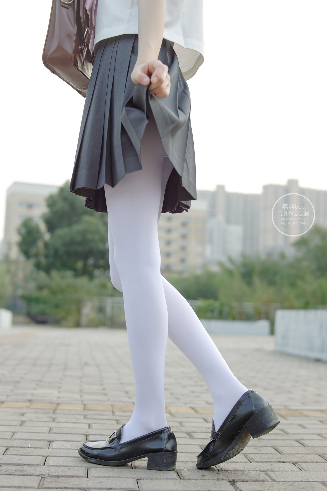 图片[31]-森萝财团写真 有料 NO.006 依依 户外白丝JK制服[90P] – 速更版-美库