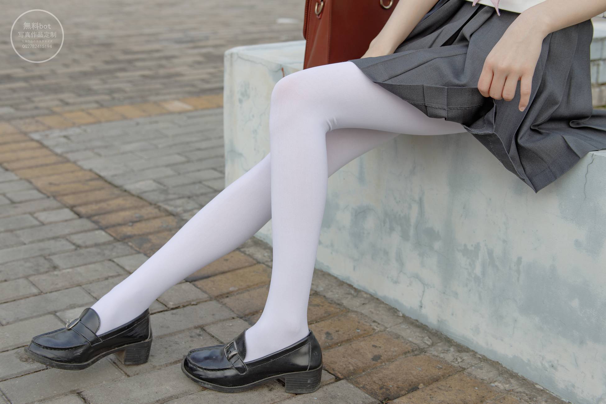 图片[37]-森萝财团写真 有料 NO.006 依依 户外白丝JK制服[90P] – 速更版-美库