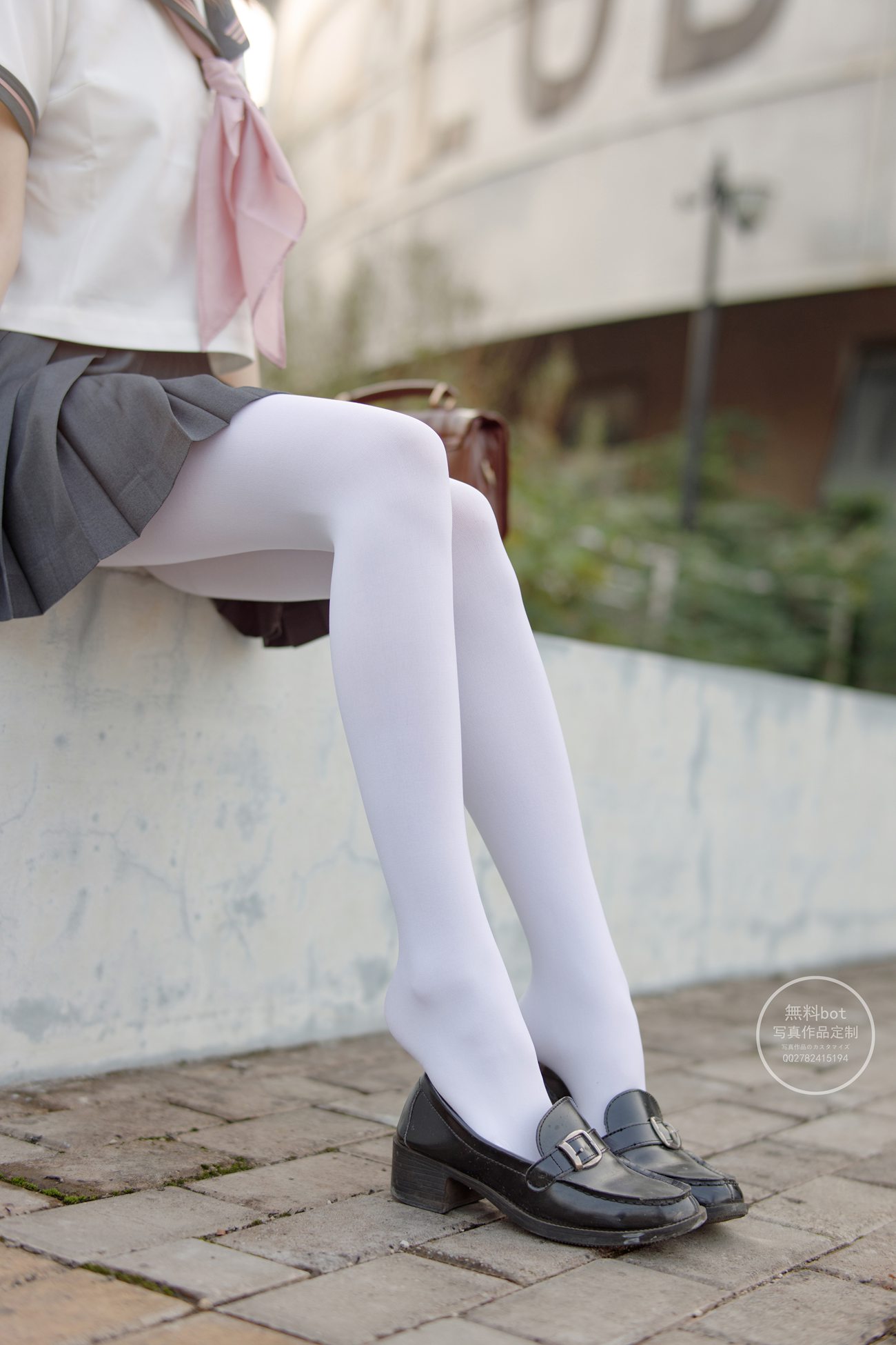 图片[44]-森萝财团写真 有料 NO.006 依依 户外白丝JK制服[90P] – 速更版-美库