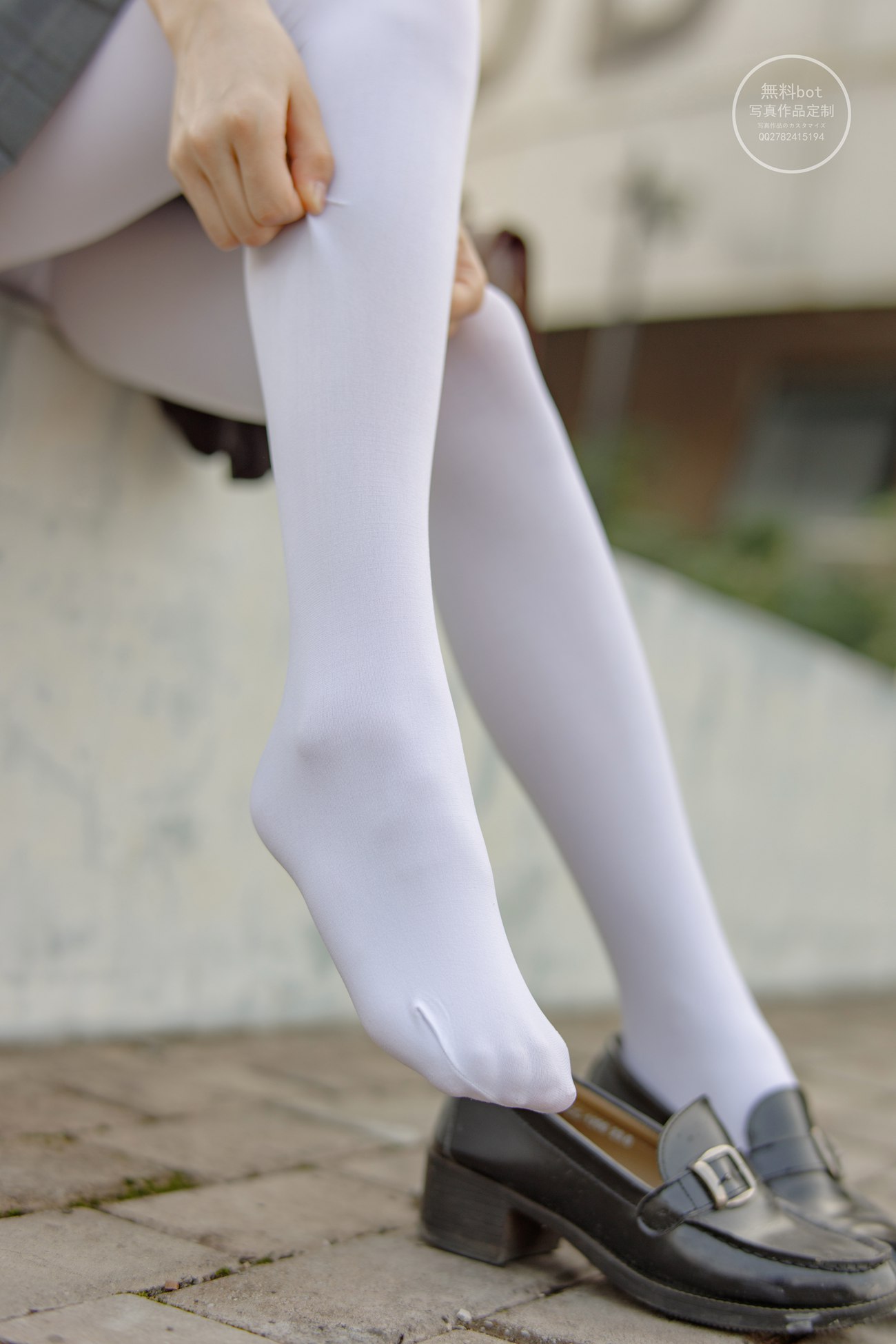 图片[48]-森萝财团写真 有料 NO.006 依依 户外白丝JK制服[90P] – 速更版-美库