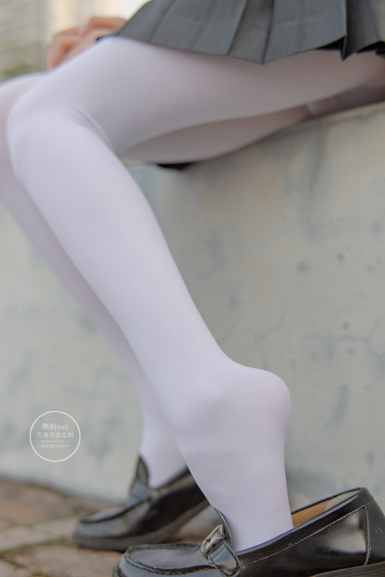 图片[51]-森萝财团写真 有料 NO.006 依依 户外白丝JK制服[90P] – 速更版-美库