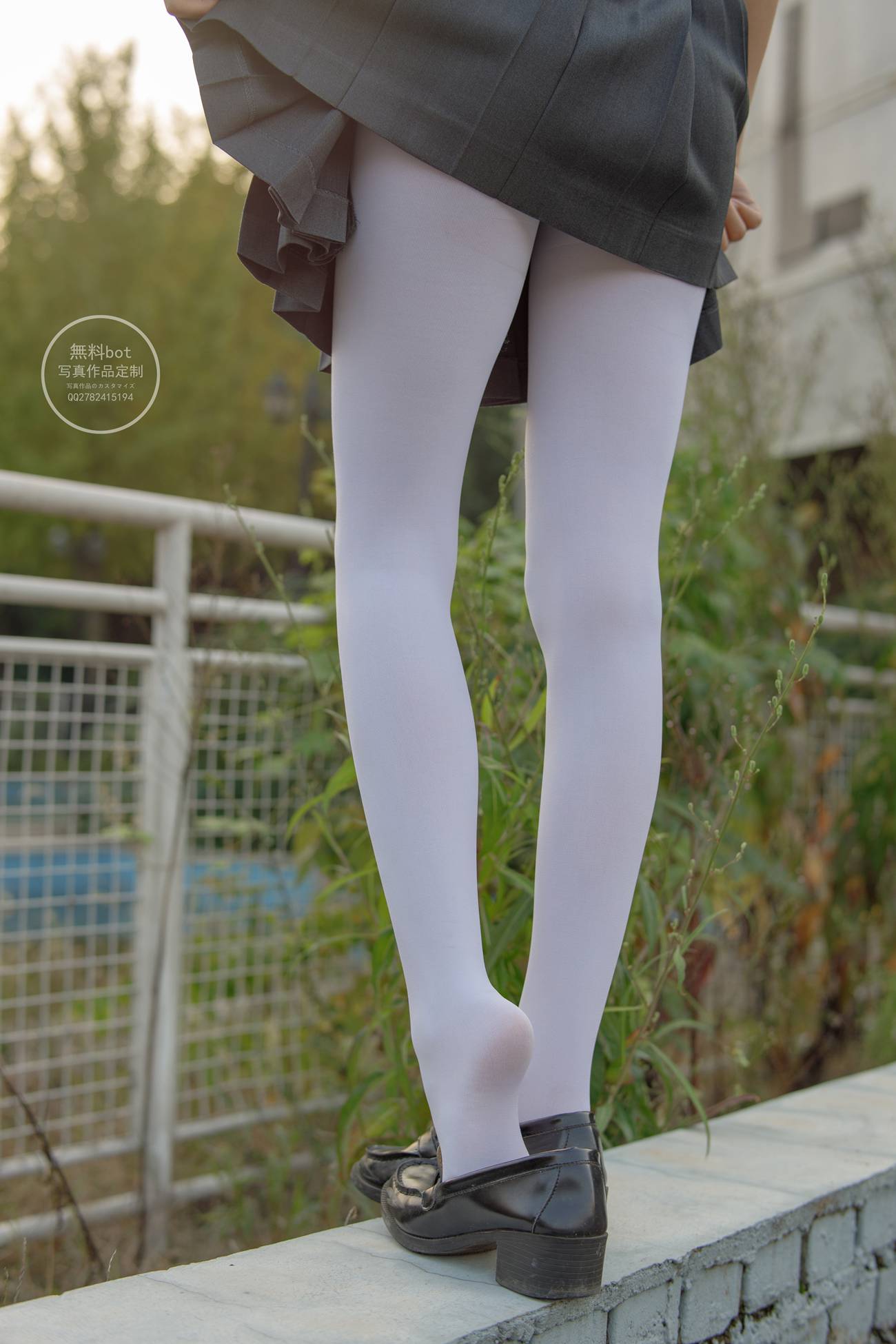 图片[69]-森萝财团写真 有料 NO.006 依依 户外白丝JK制服[90P] – 速更版-美库