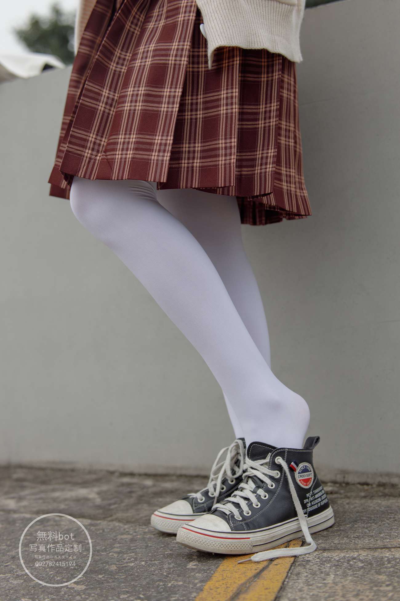 图片[88]-森萝财团写真 有料 NO.006 依依 户外白丝JK制服[90P] – 速更版-美库