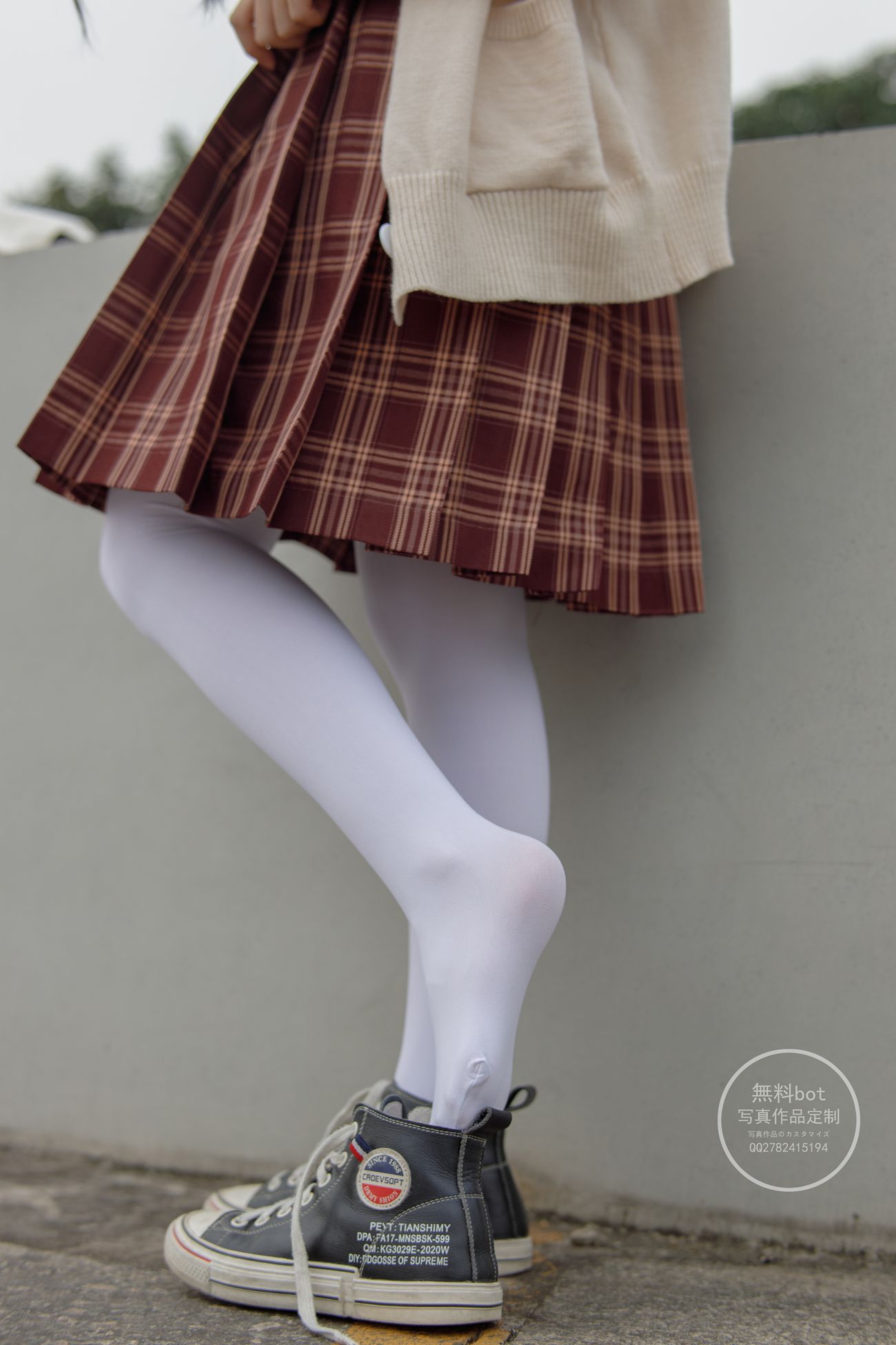 图片[91]-森萝财团写真 有料 NO.006 依依 户外白丝JK制服[90P] – 速更版-美库