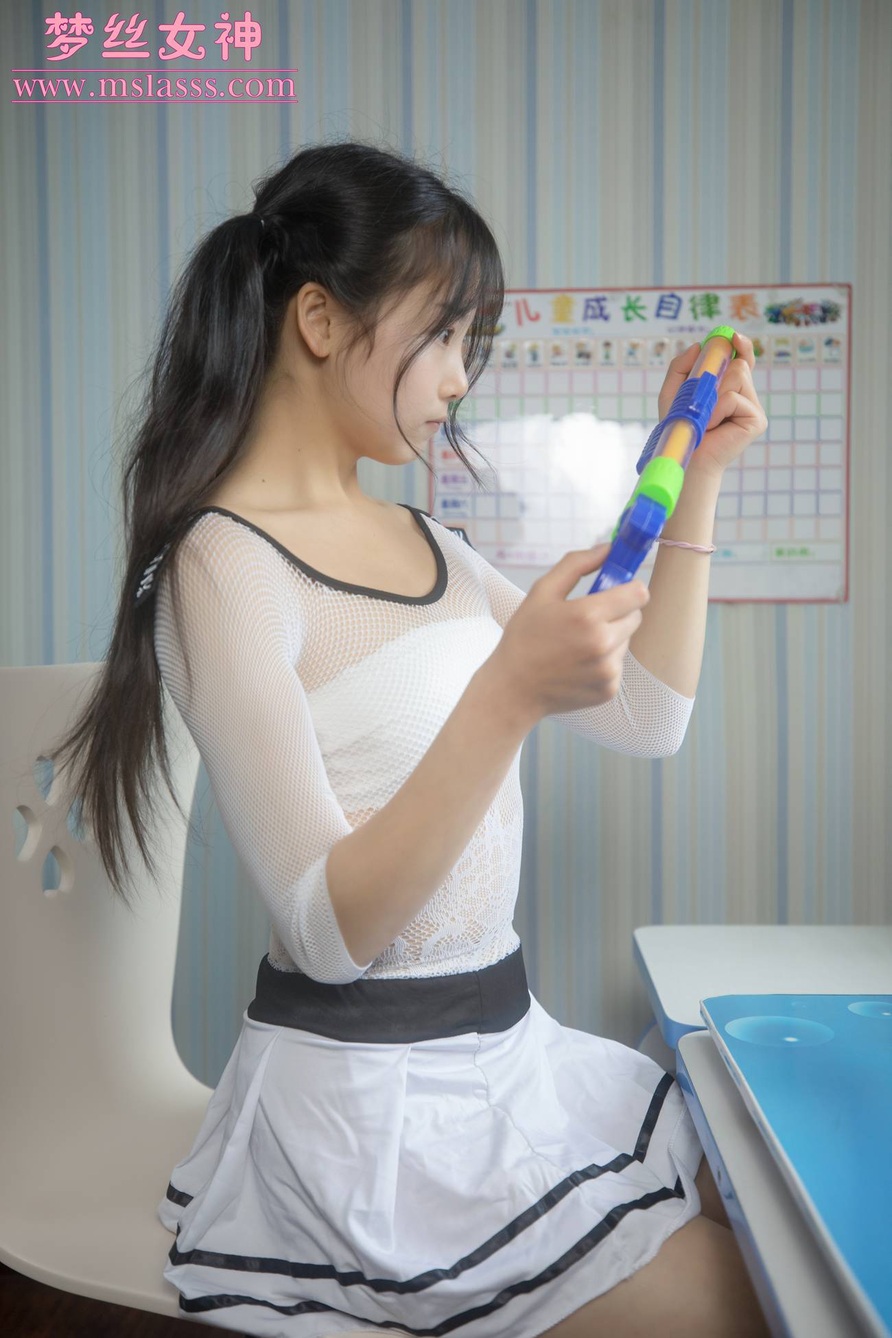 图片[65]-[MSLASS梦丝女神]2021.01.03 NO.139 灵唯《双马尾杀》[64P] – 速更版-美库