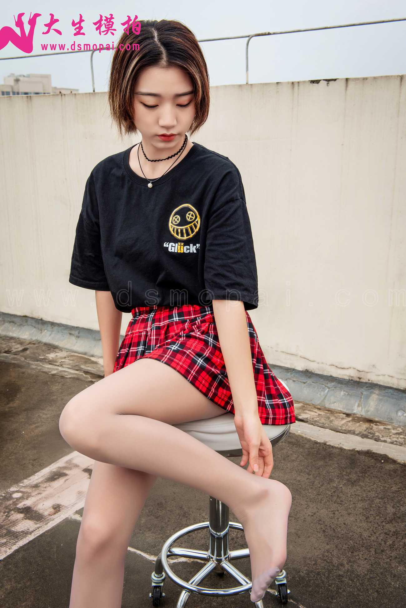 图片[40]-大生模拍 NO.214 小小 天台美足 [49P] – 速更版-美库