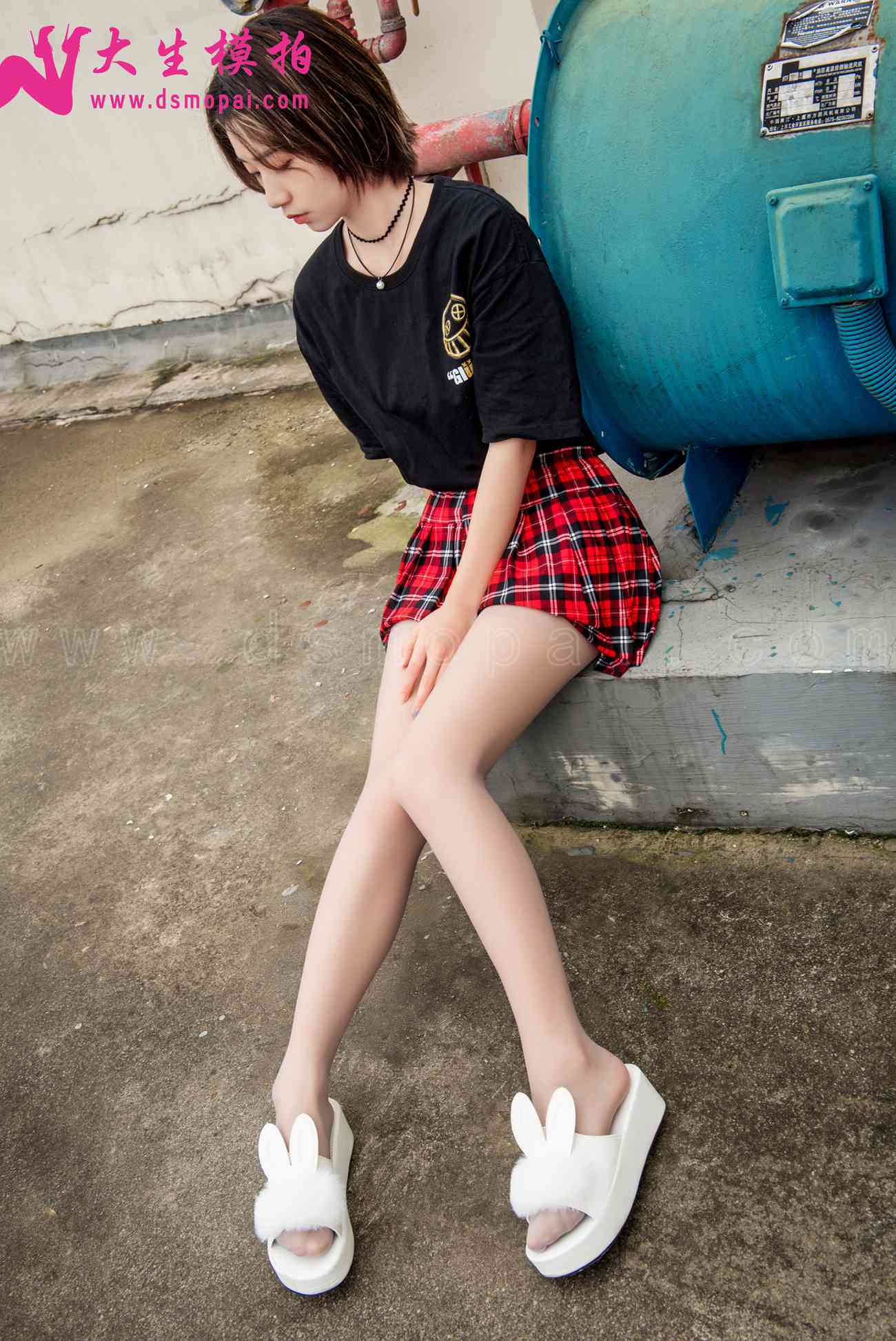 图片[51]-大生模拍 NO.214 小小 天台美足 [49P] – 速更版-美库