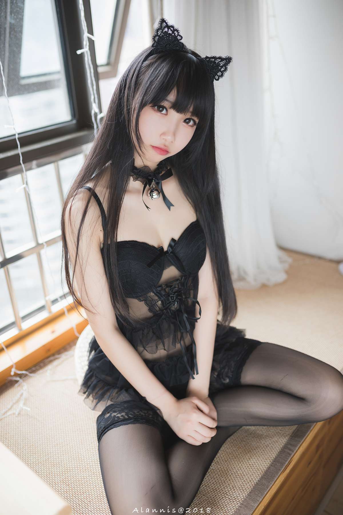 图片[25]-Cos小姐姐雪琪 黑猫 [22P] – 速更版-美库