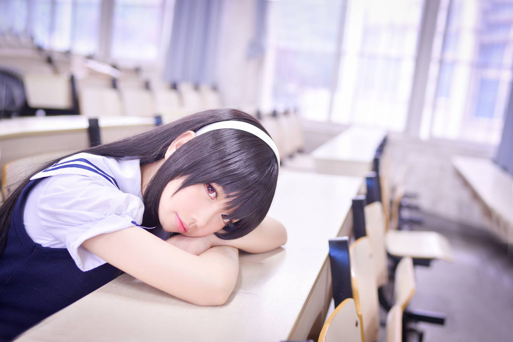 图片[24]-Cos小姐姐雪琪 霞之丘诗羽 [24P] – 速更版-美库