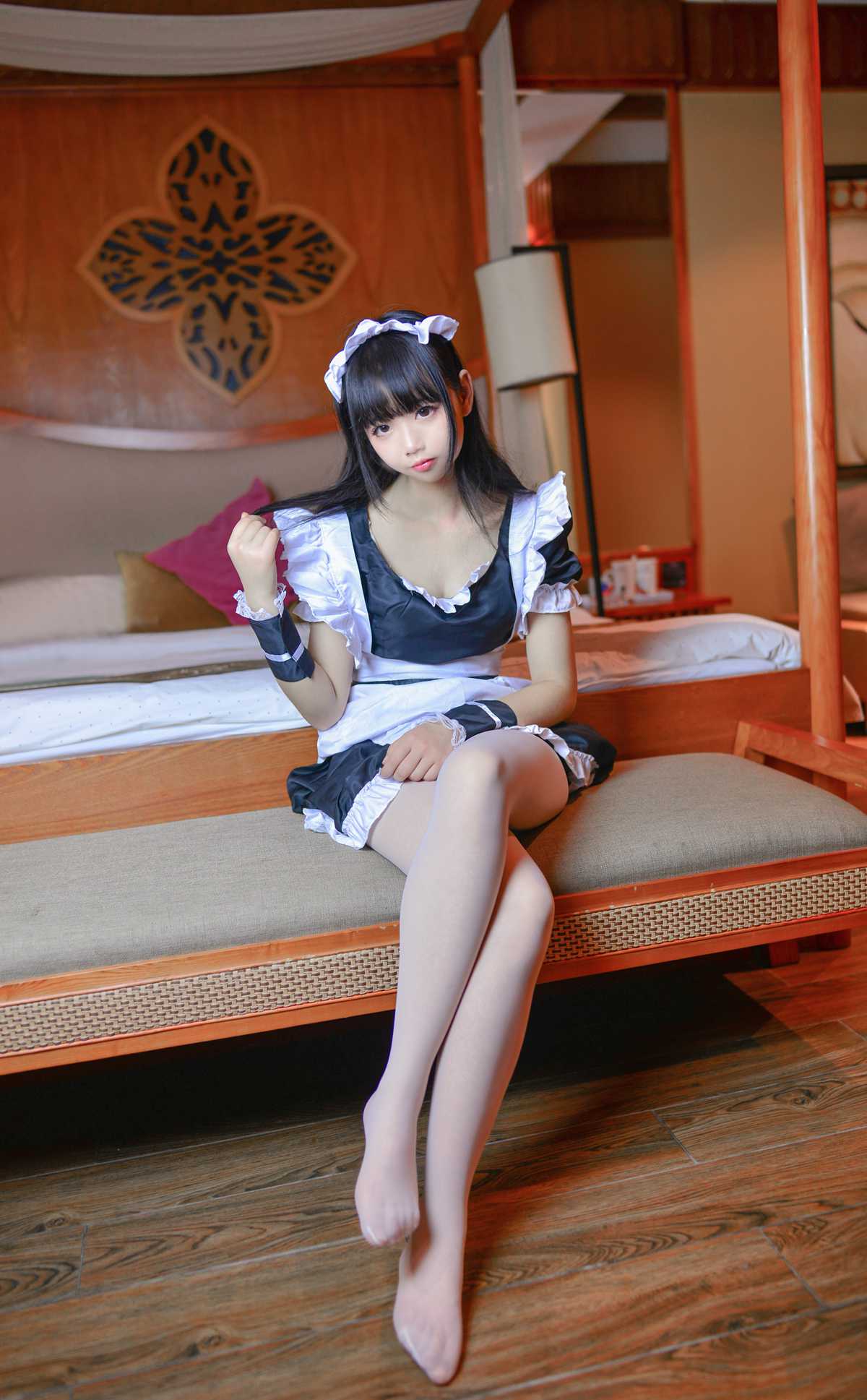 图片[24]-Cos小姐姐雪琪 女仆 [25P] – 速更版-美库