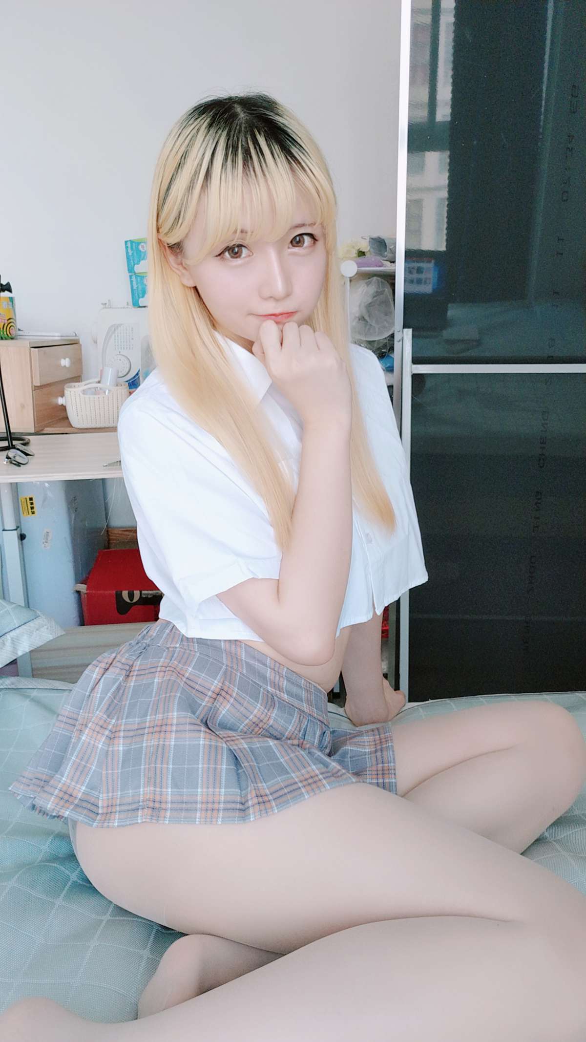 图片[17]-星之迟迟  短裙制服 [62P] – 速更版-美库