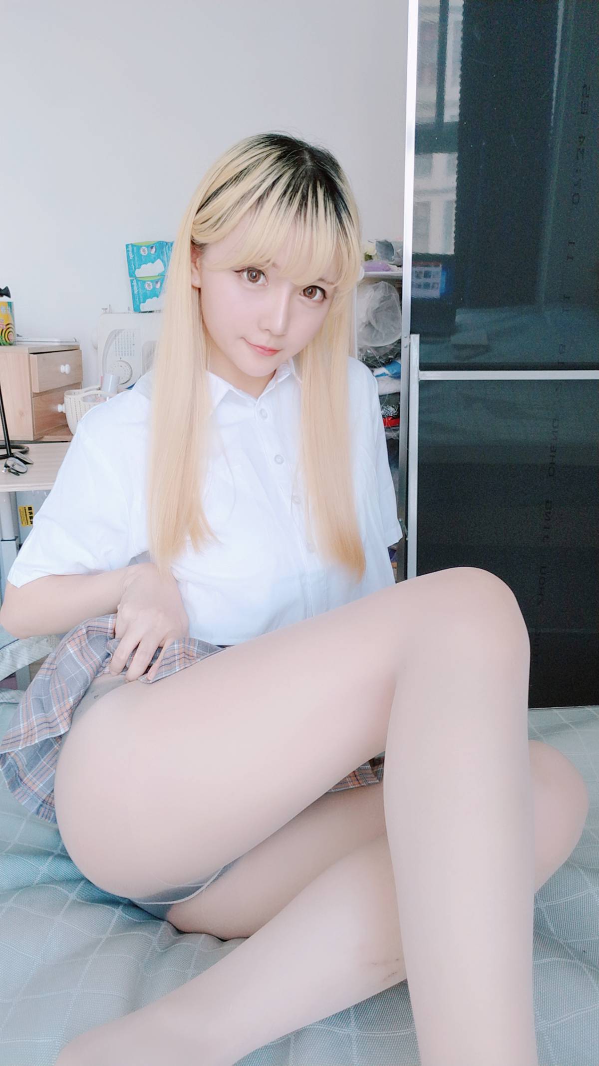 图片[20]-星之迟迟  短裙制服 [62P] – 速更版-美库