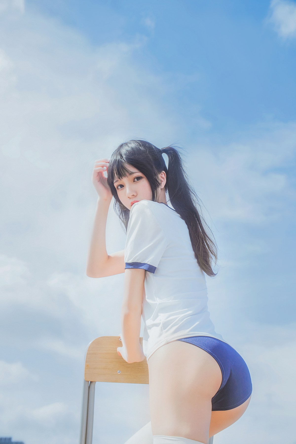 图片[11]-桜桃喵 体操服 [24P] – 速更版-美库