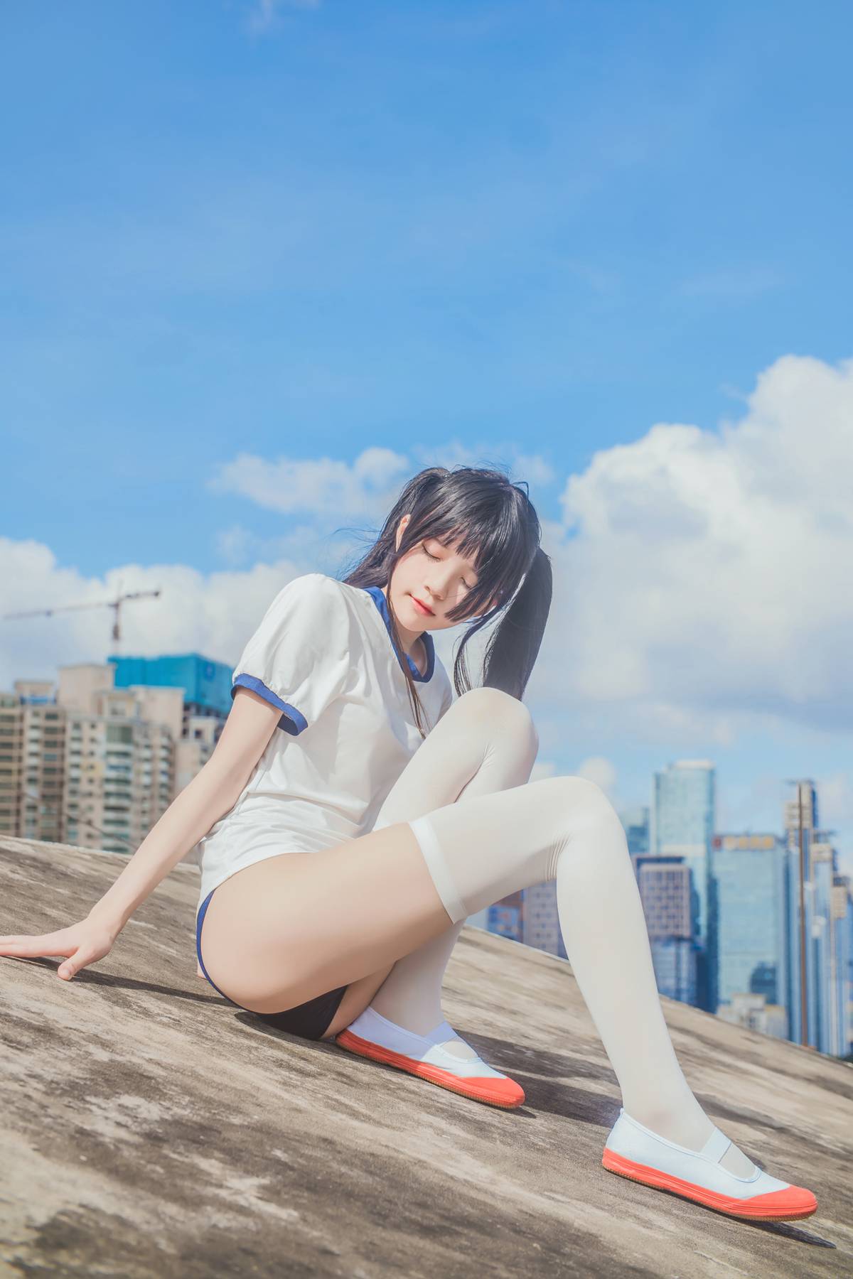 图片[23]-桜桃喵 体操服 [24P] – 速更版-美库