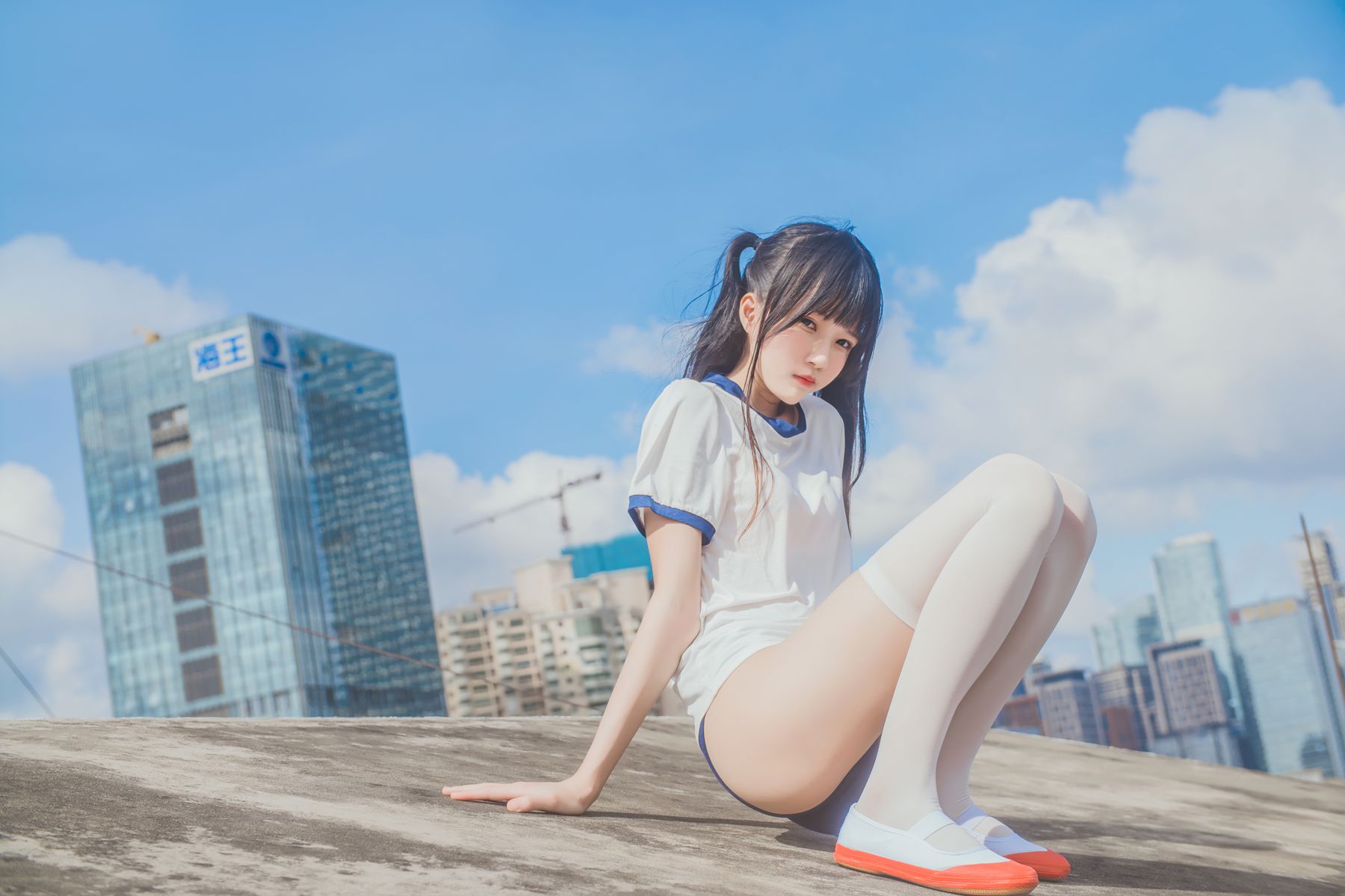 图片[24]-桜桃喵 体操服 [24P] – 速更版-美库